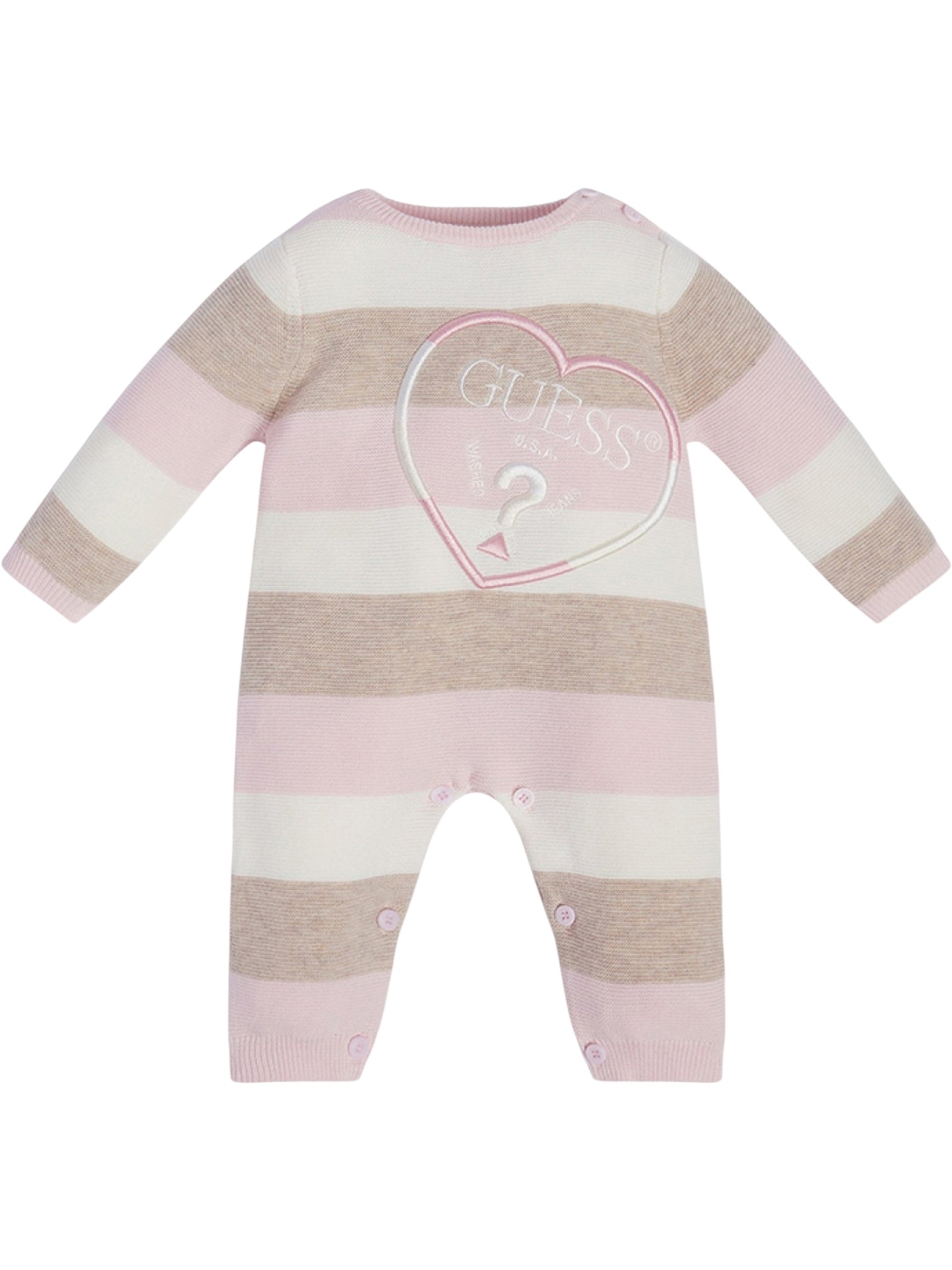 Grenouillère unisexe enfant Guess rose