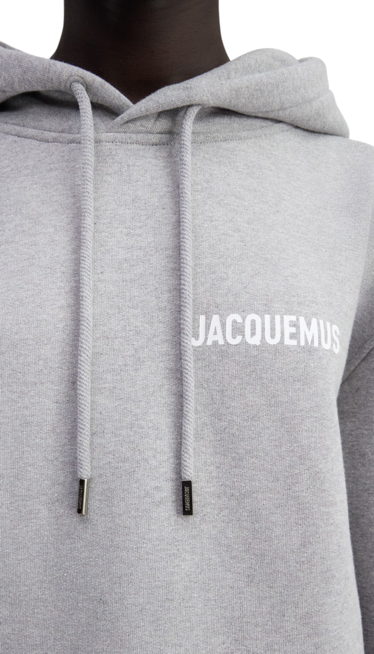 Jacquemus unisex grey hoodie