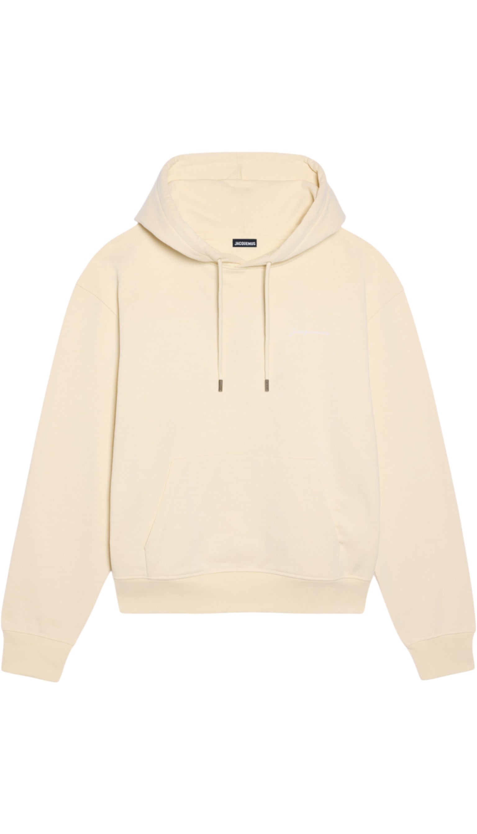 Jacquemus unisex beige hoodie