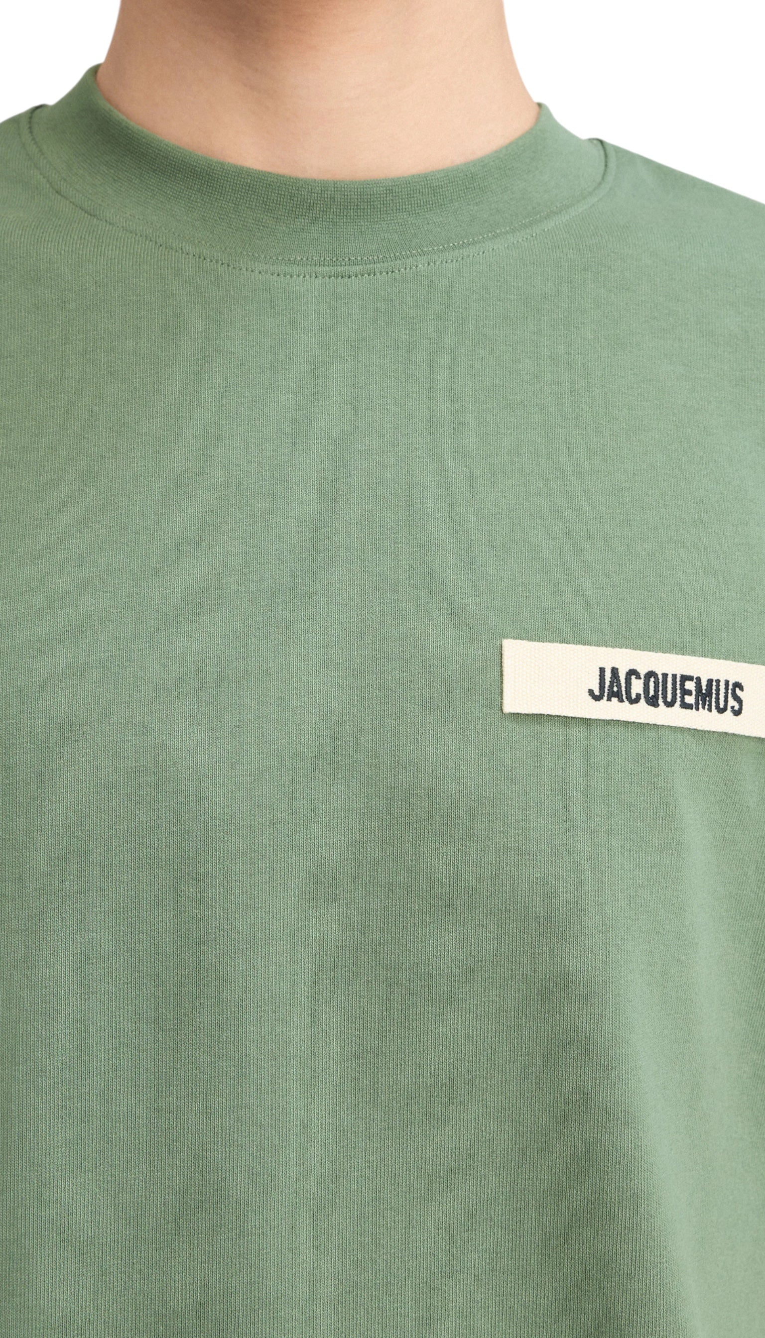 Unisex Grosgrain T-Shirt Jacquemus Light Green