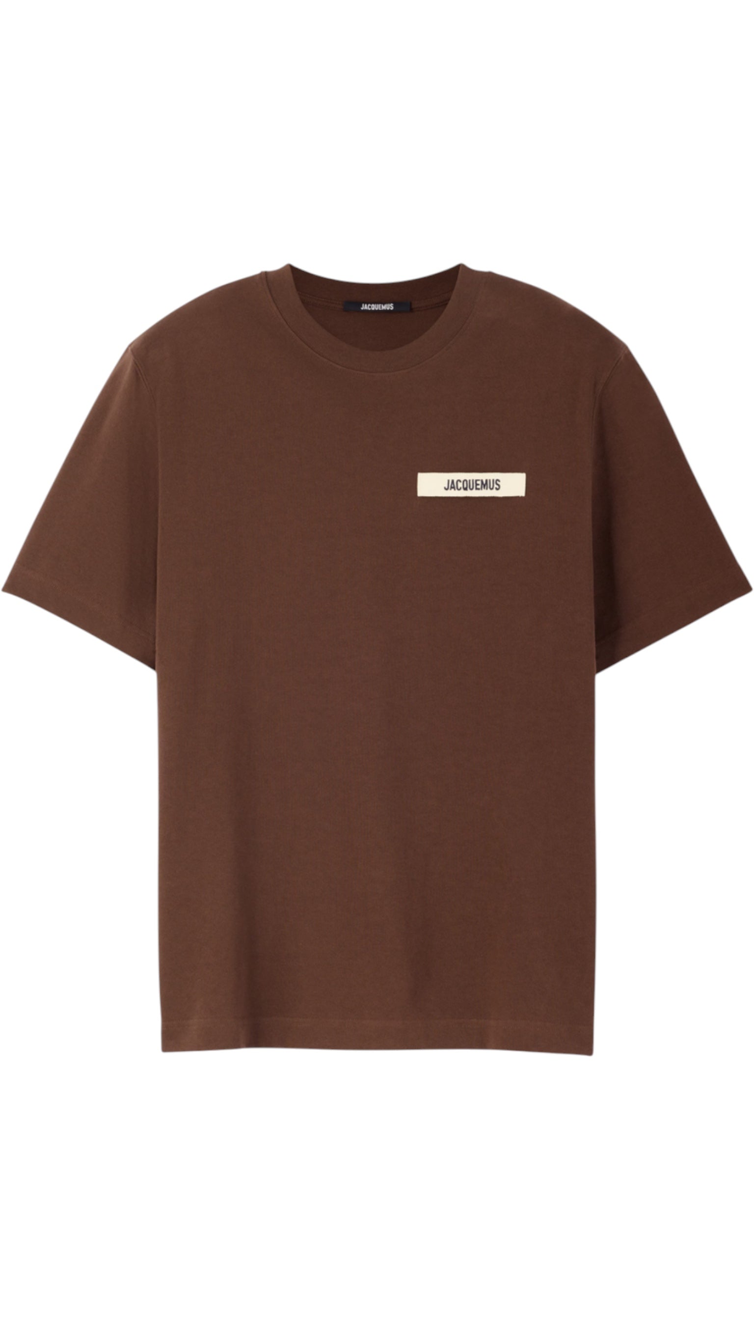 T-Shirt unisexe Gros Grain Jacquemus Dark Brown