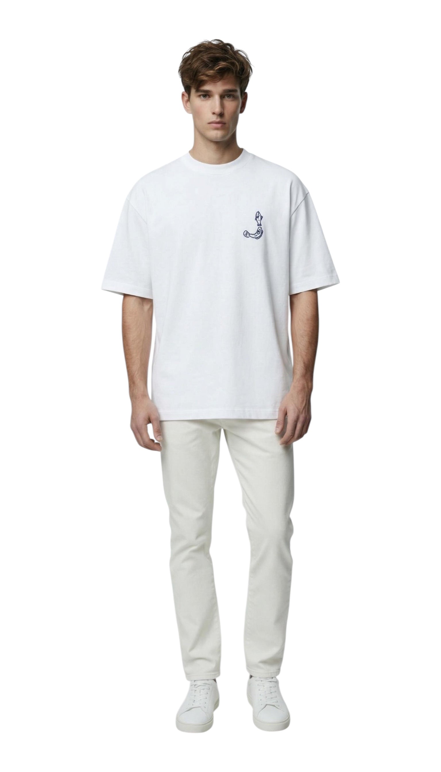 Men's Meru White T-shirt Jacquemus