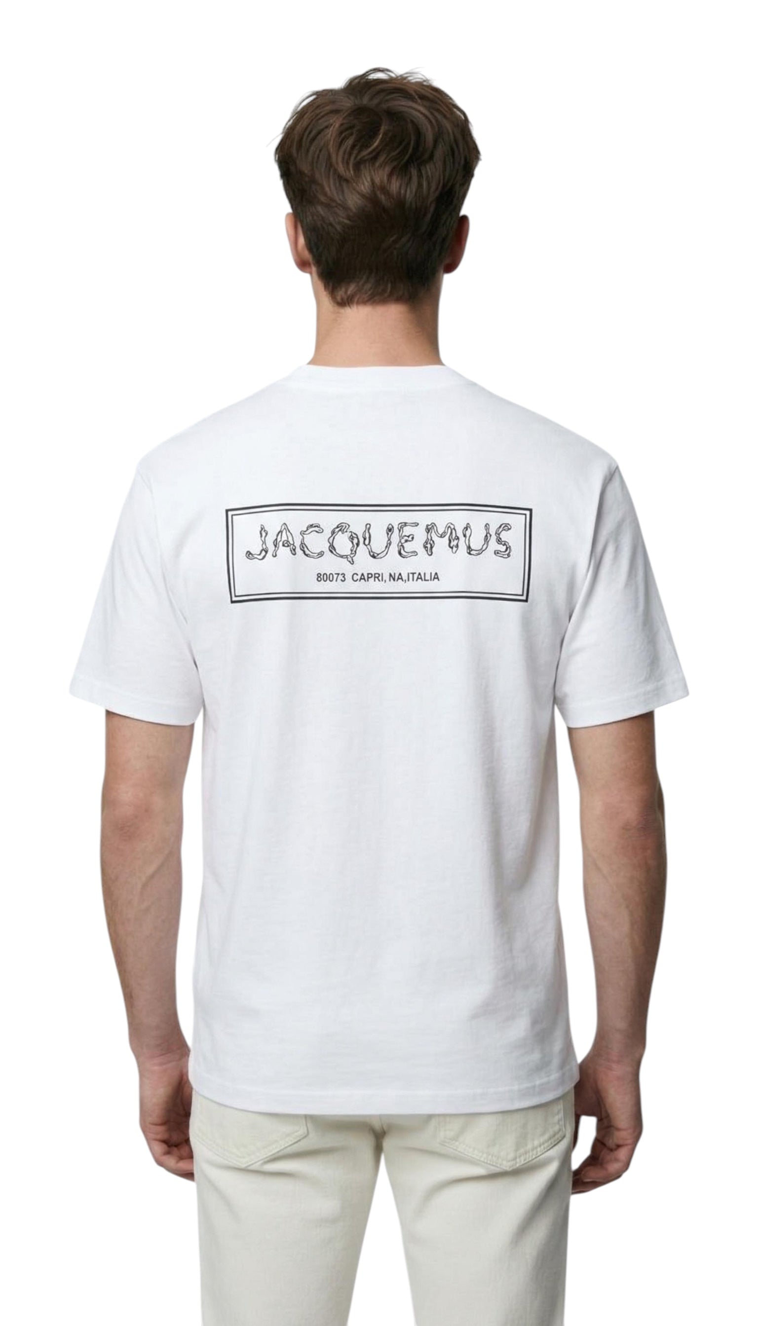 Tricou bărbați Meru Alb Jacquemus