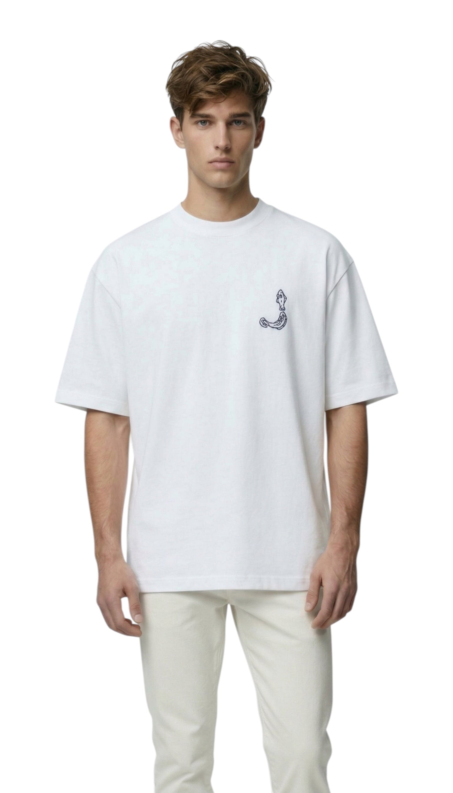 Men's Meru White T-shirt Jacquemus