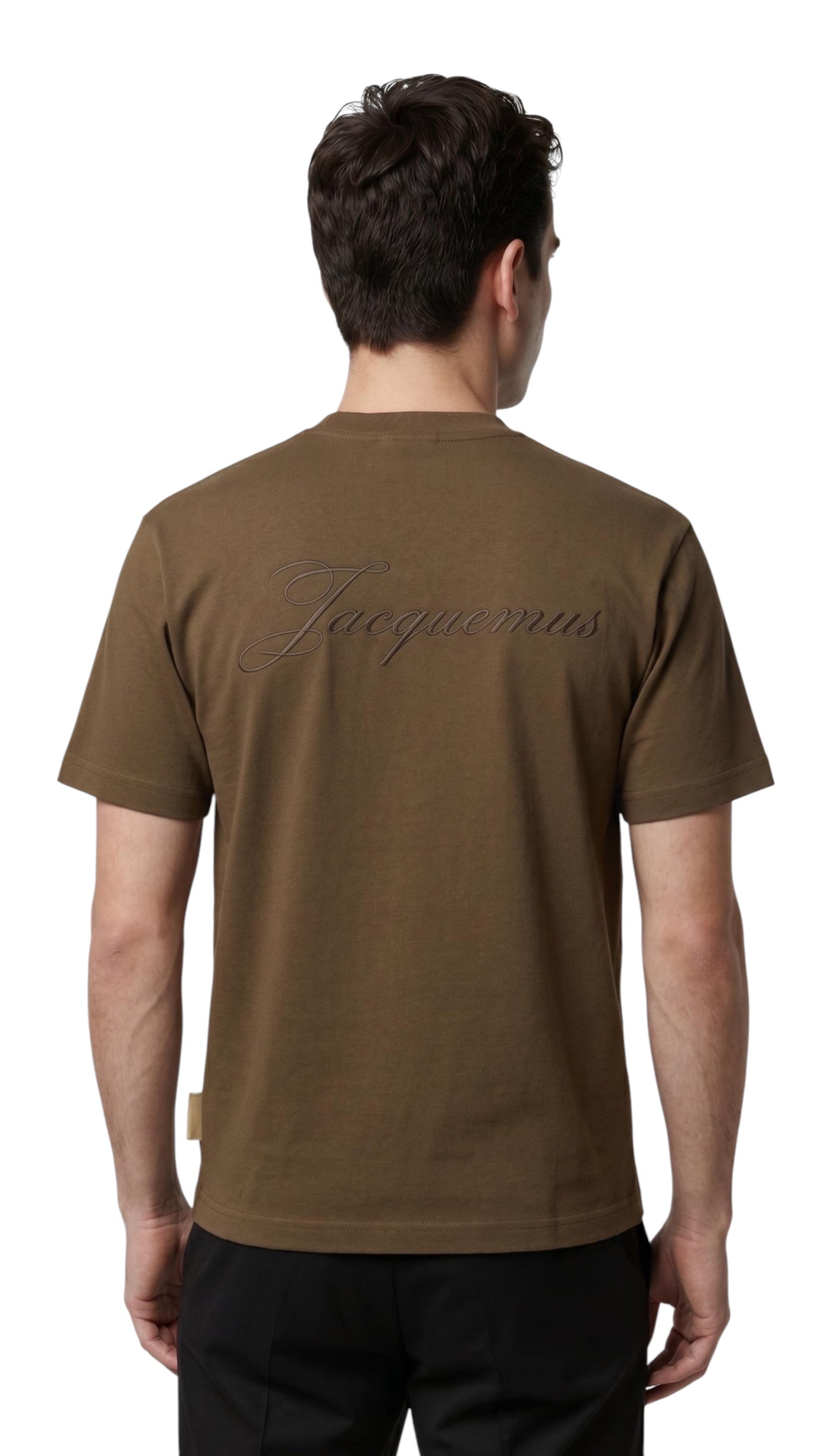 T-Shirt unisexe Logo Jacquemus Khaki