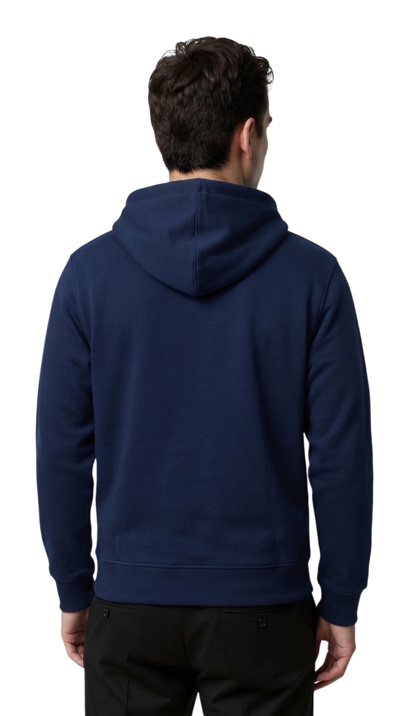 Hoodie Zippé Ami de coeur Bleu