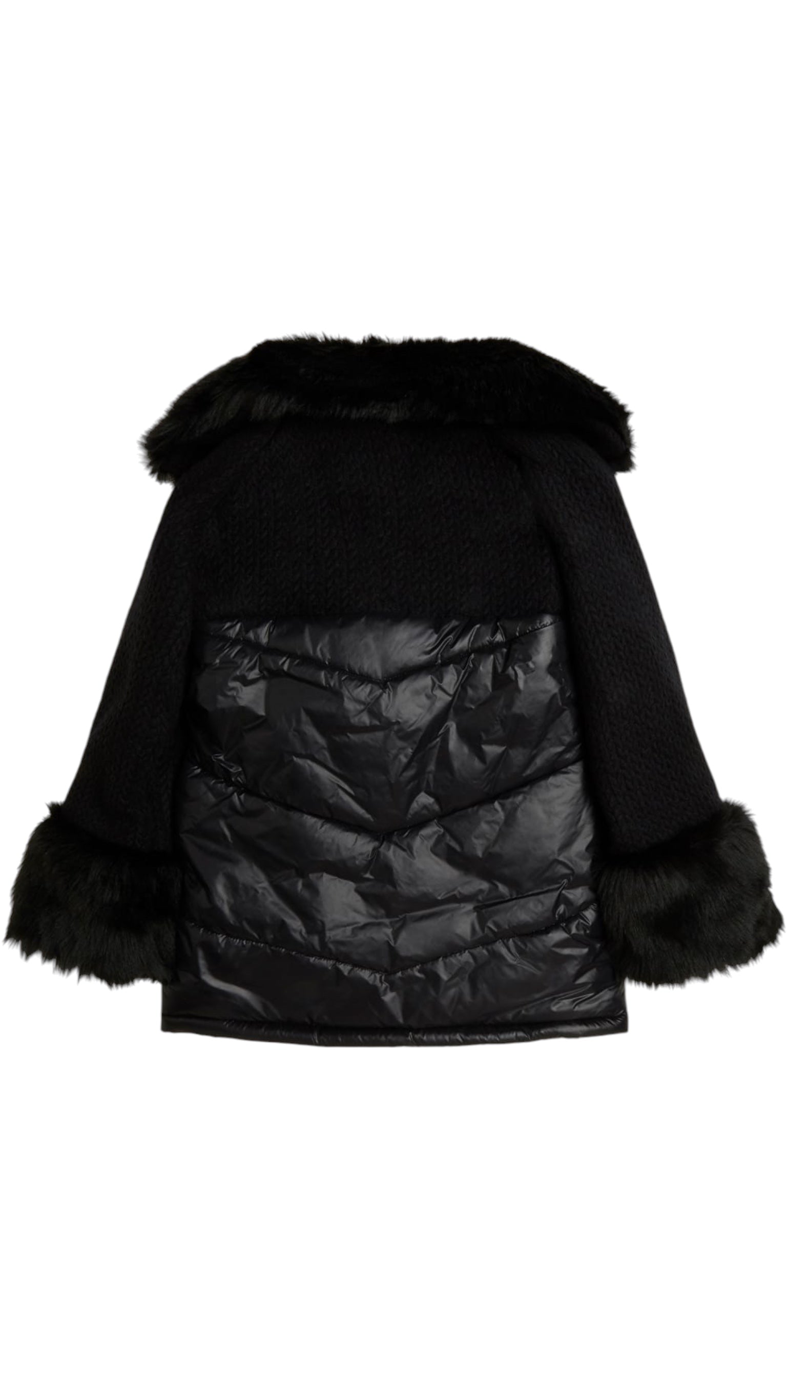 Jachetă pentru fete Guess neagră