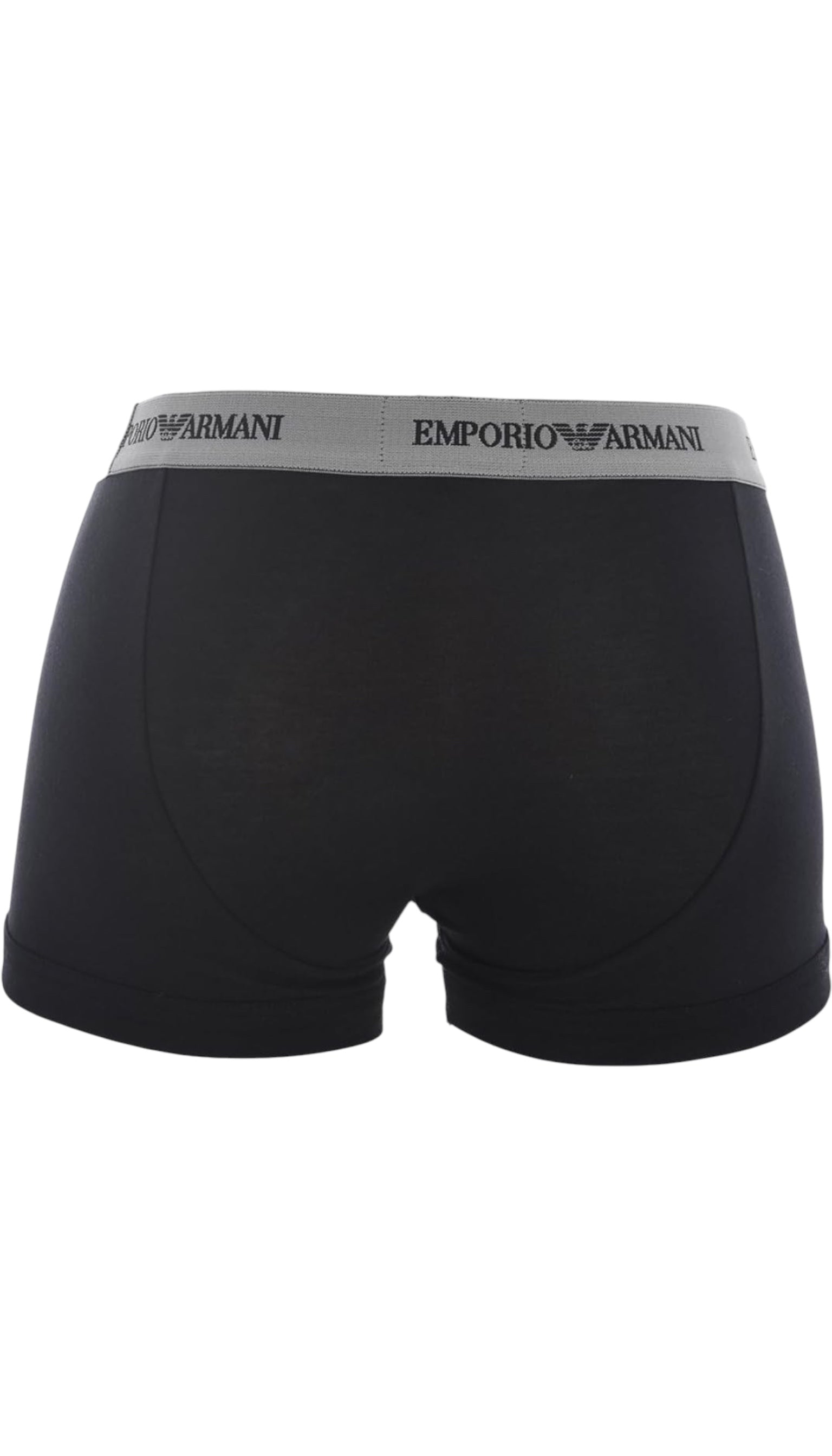 3 boxeri Emporio Armani, negru, gri, alb