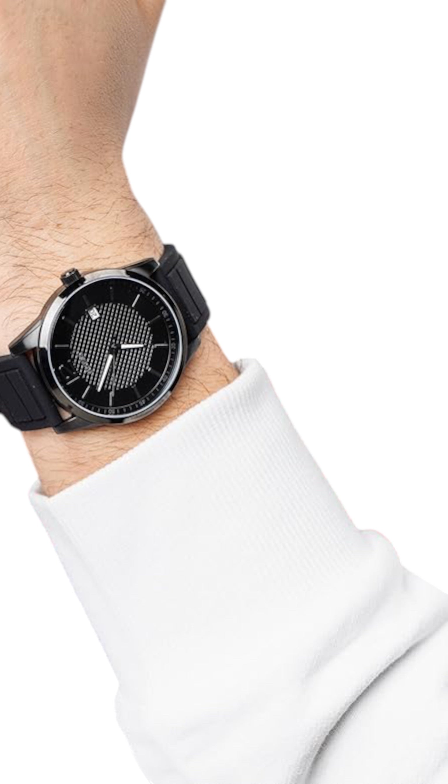 Ceas de bărbați Guess W0991G3 Negru