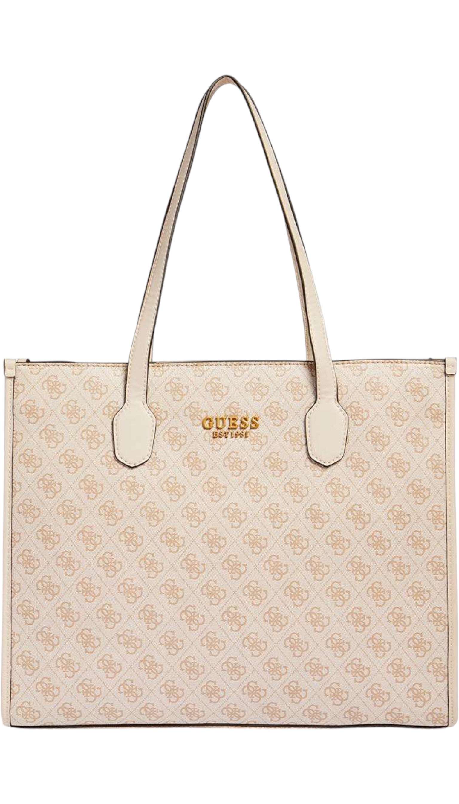 Geantă de damă  Mala Silvana bej Guess