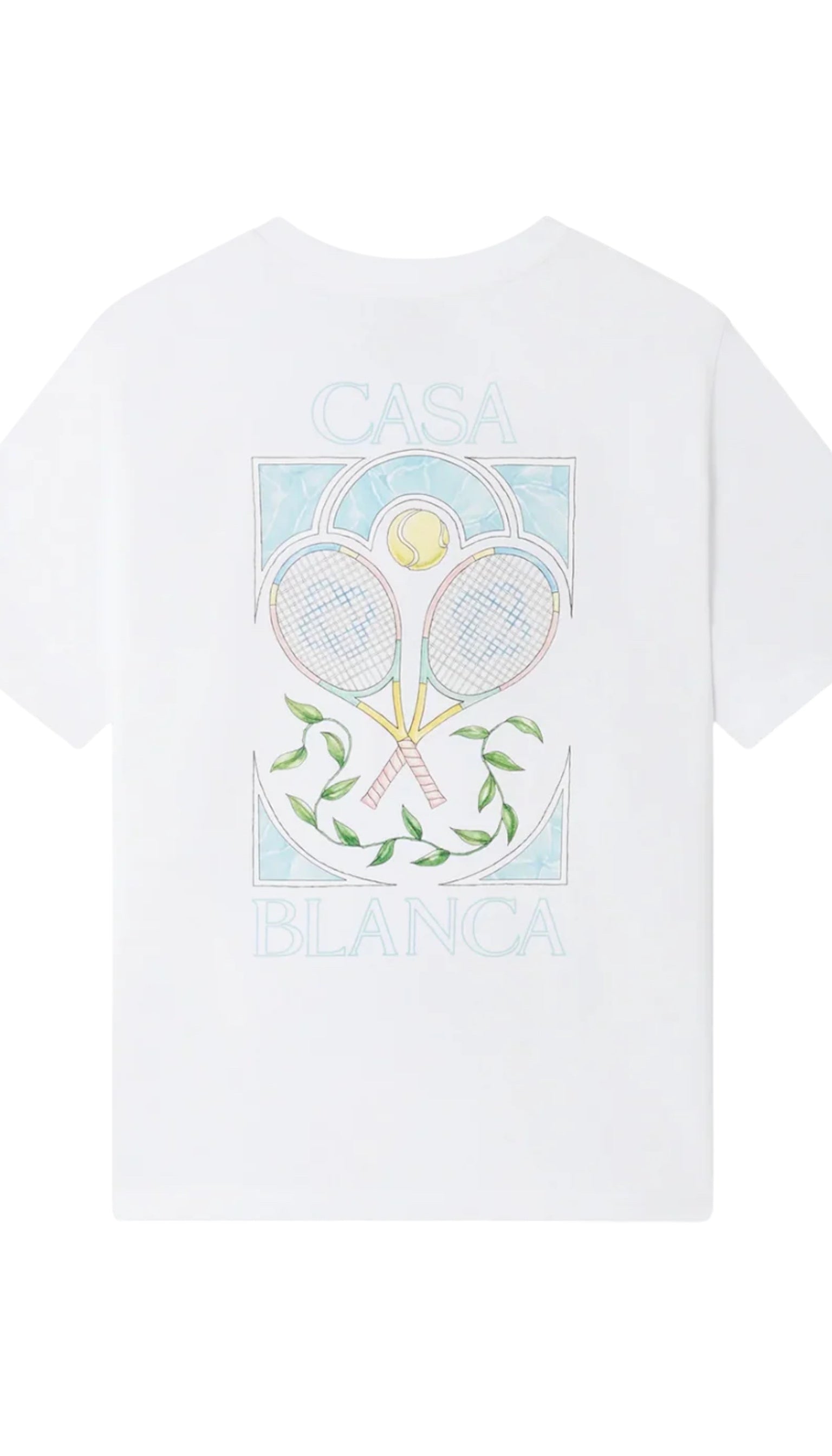 T-shirt homme White Tennis Pastelle Casablanca