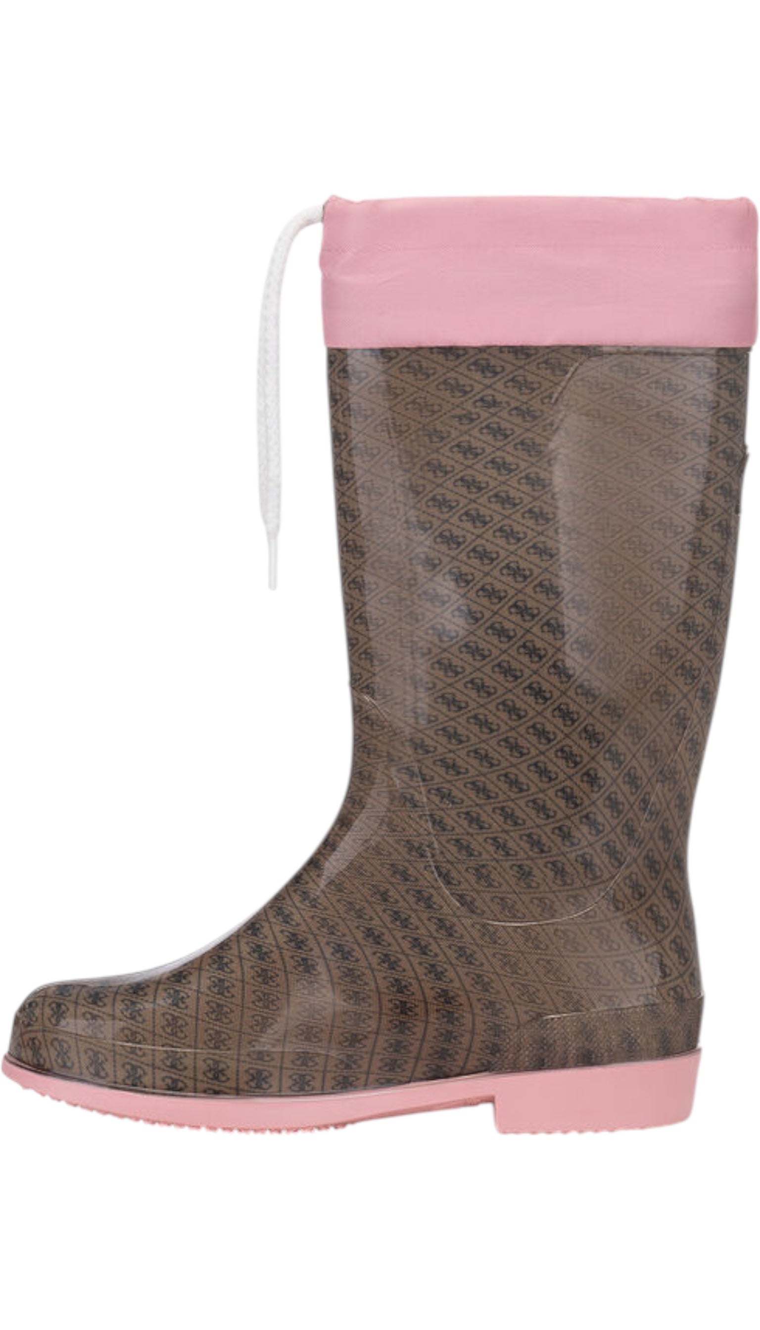 Guess Girls' Rain Boots Khaki/Pink