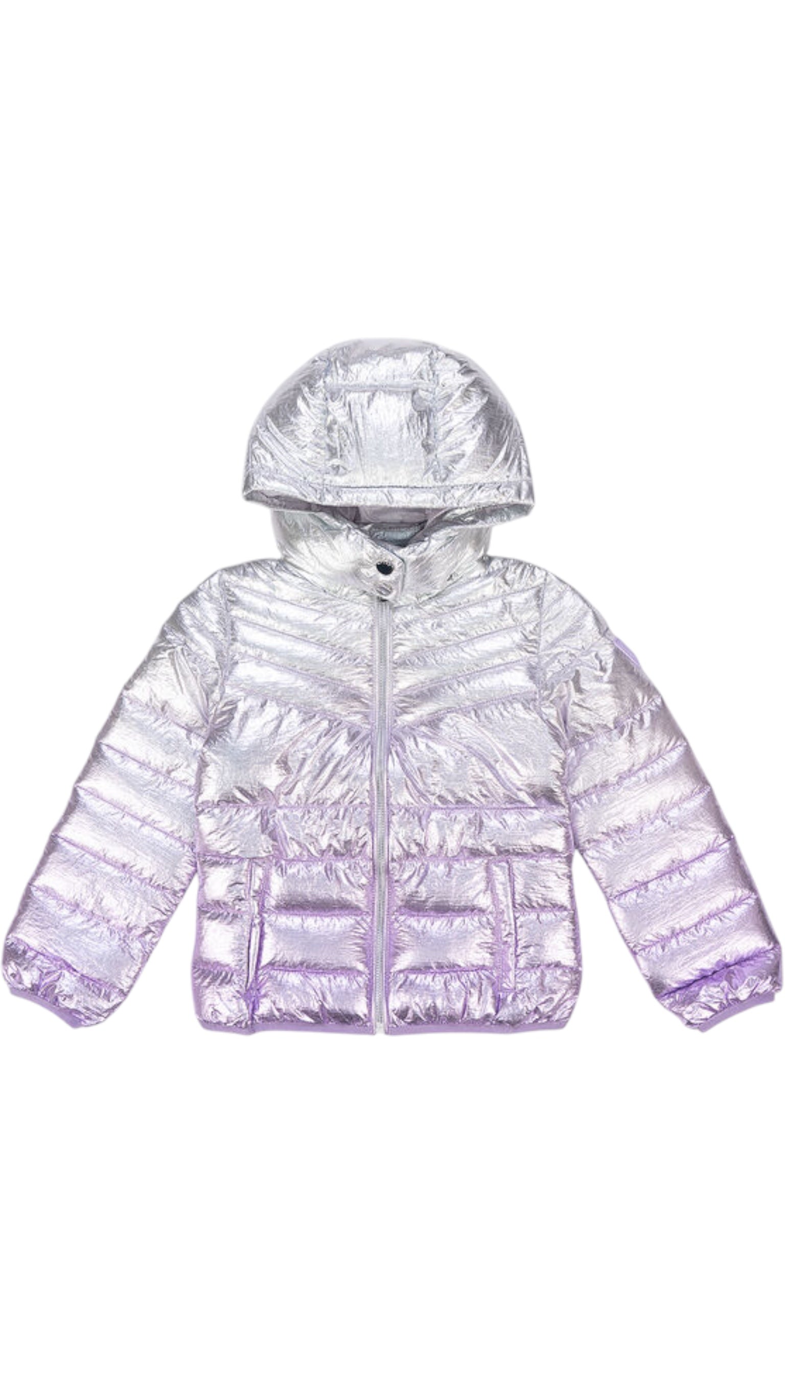 Doudoune fille Guess argenté/violet