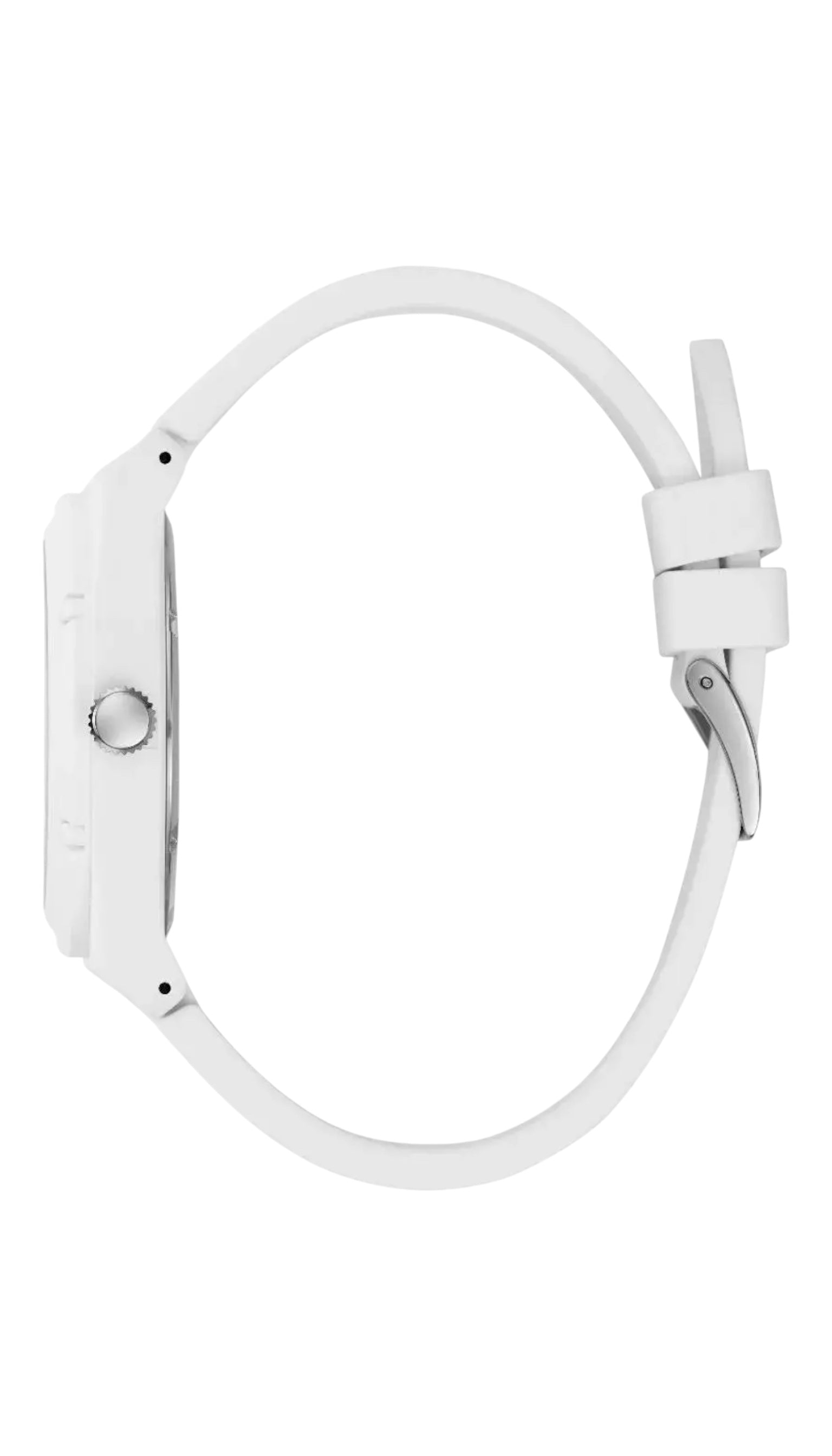 Ceas de bărbați Guess U1382G1 alb