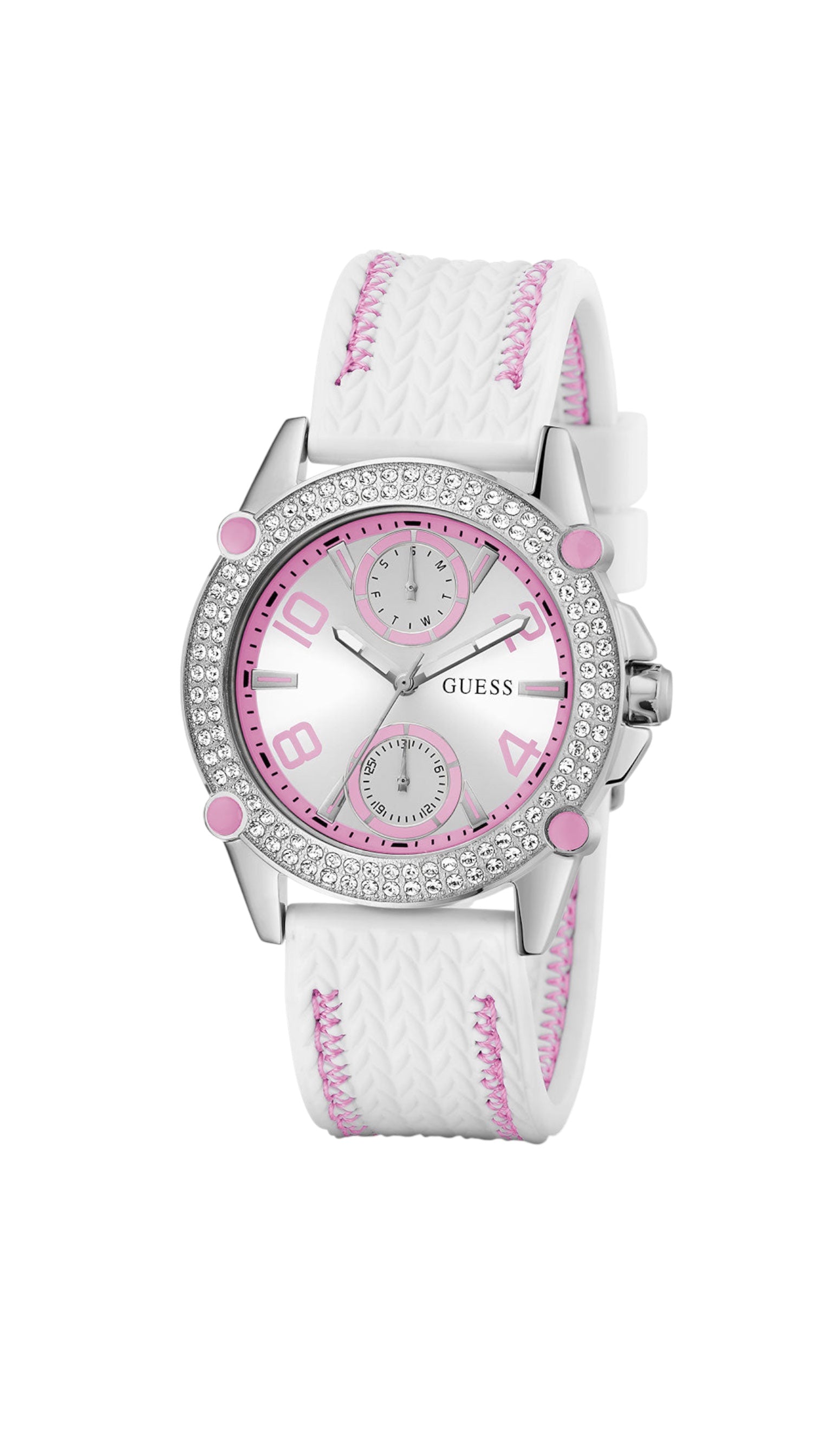 Montre Femme Guess GW0554L1 Blanc/Rose