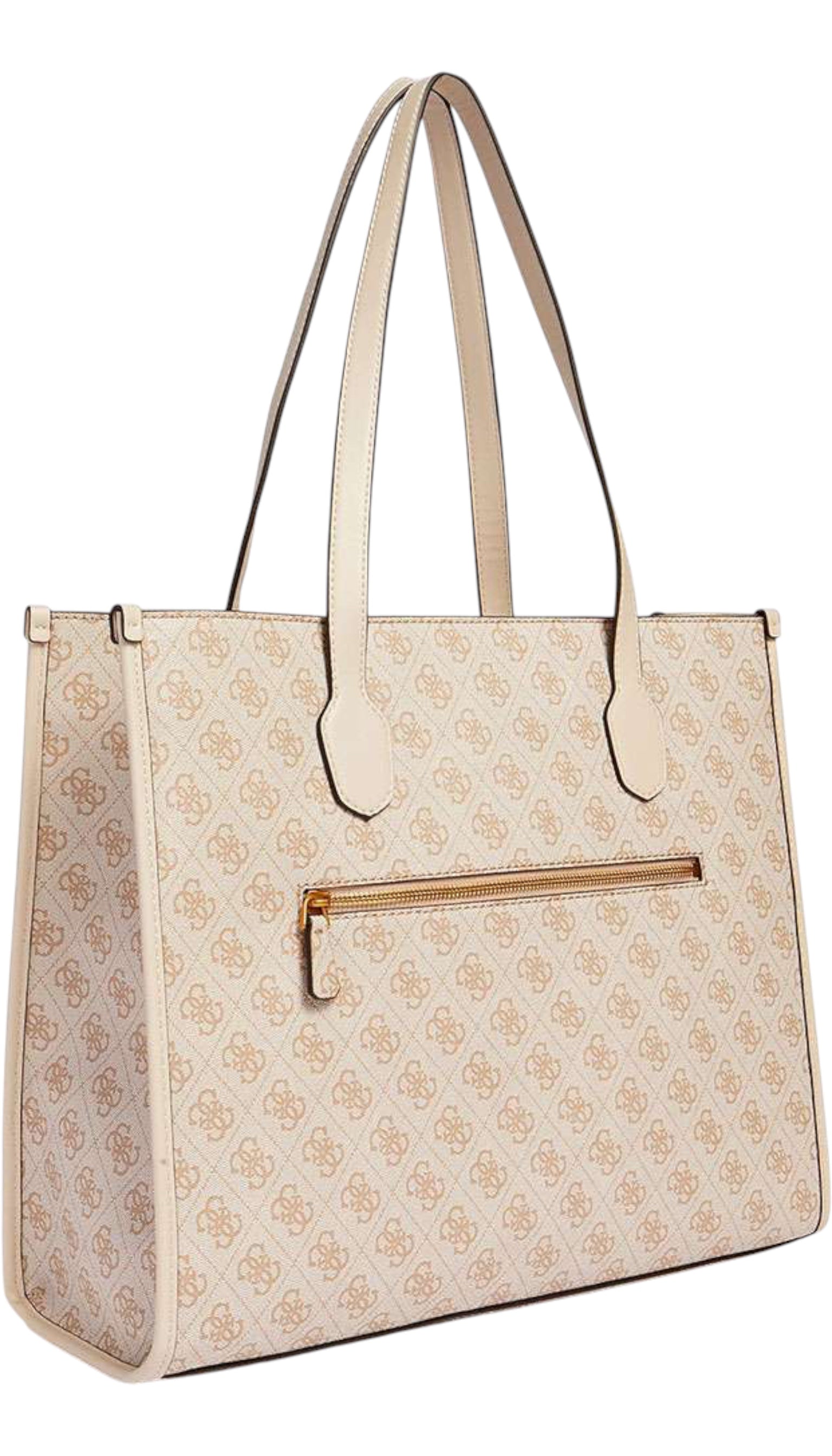 Geantă de damă  Mala Silvana bej Guess