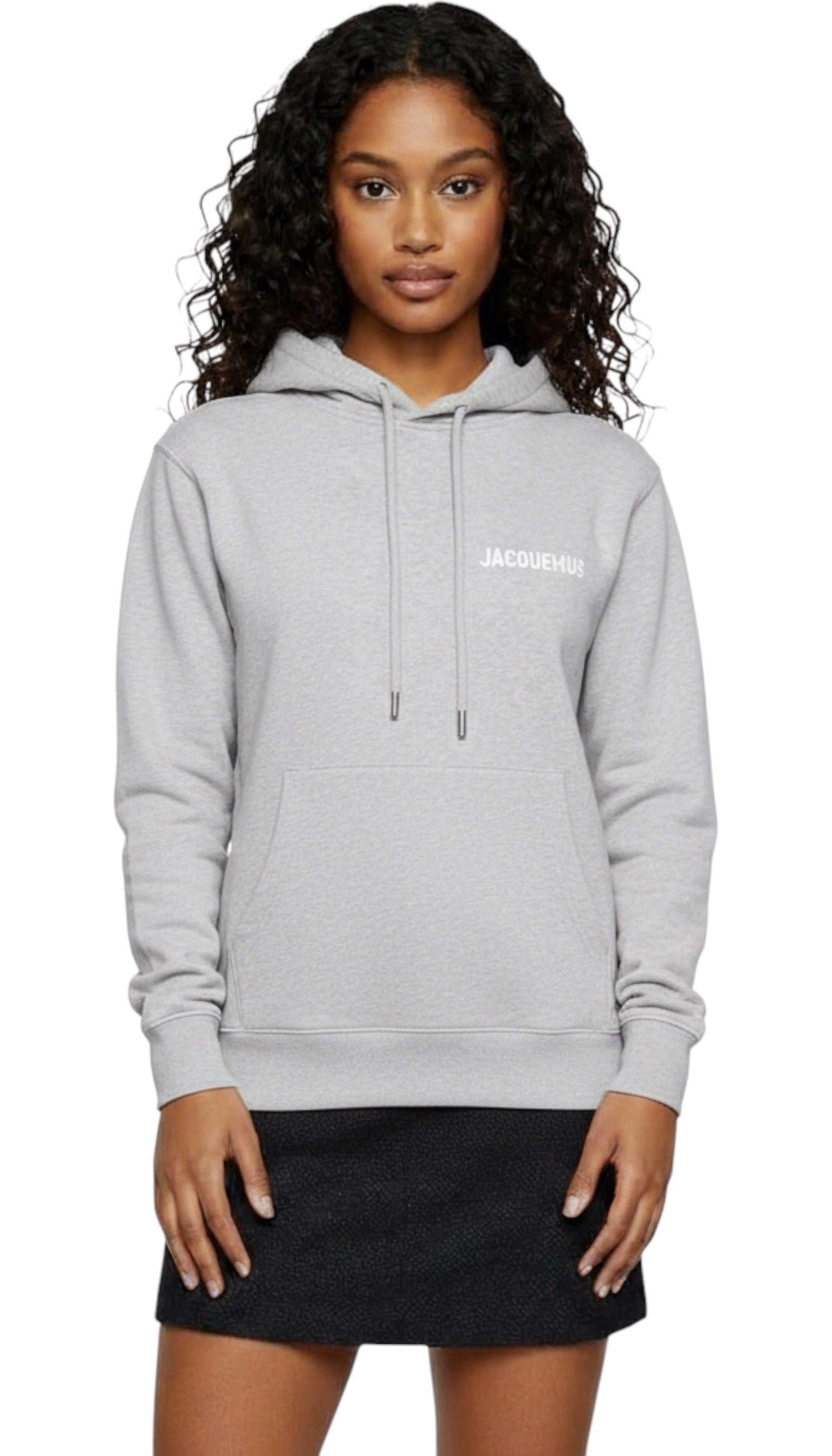 Jacquemus unisex grey hoodie