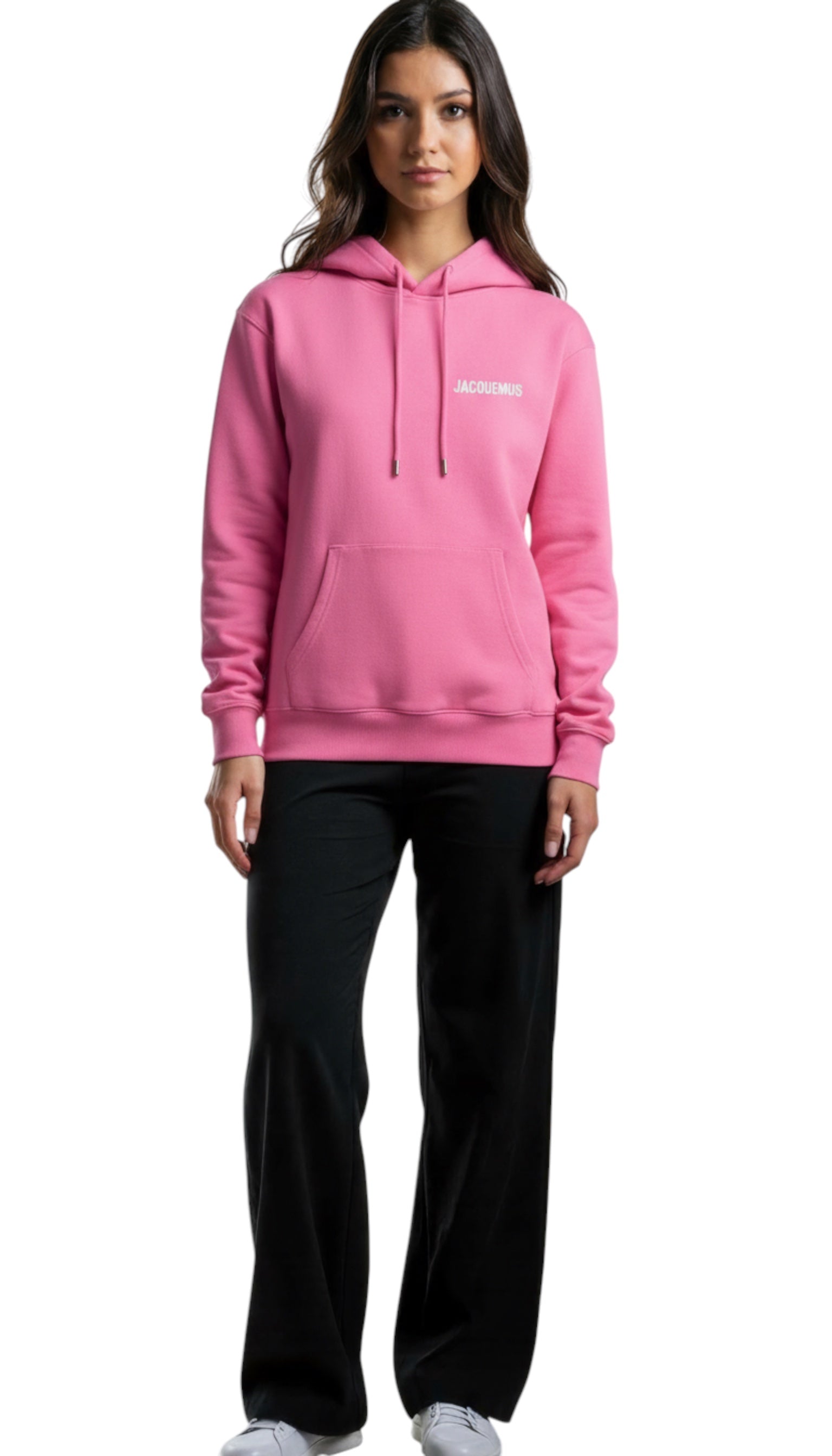 Jacquemus unisex pink hoodie
