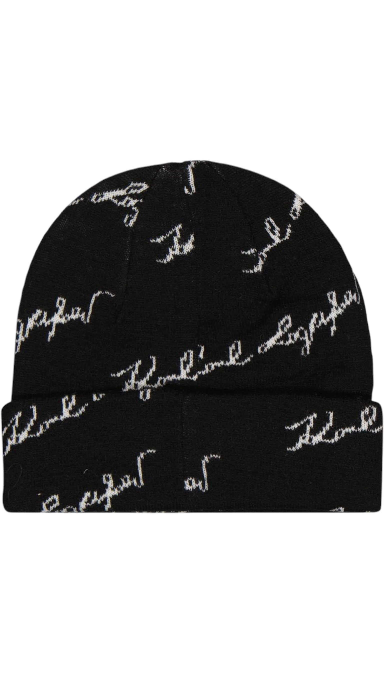 Karl Lagerfeld men's black hat