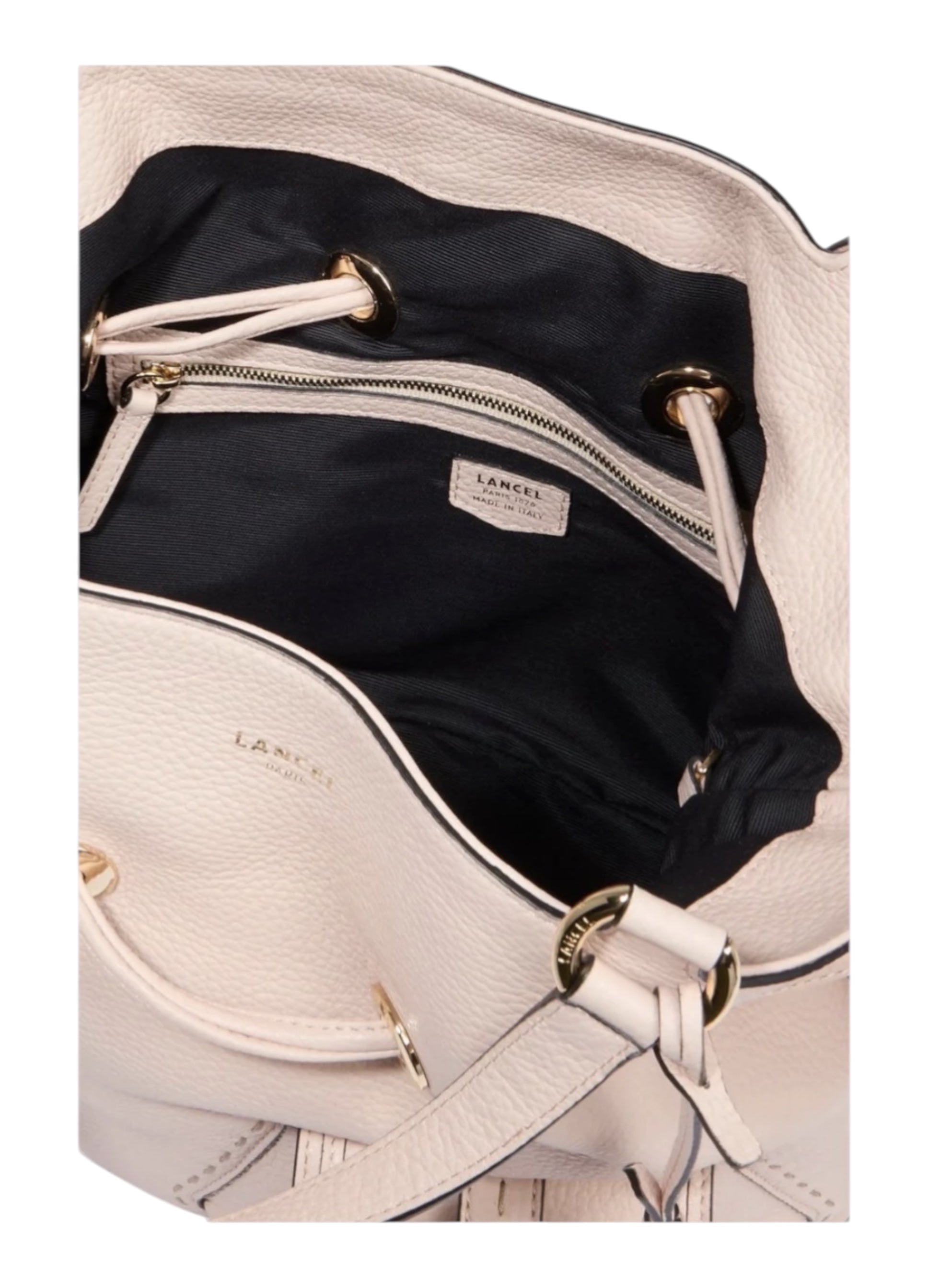 Premier Flirt leather handbag rose quartz Lancel