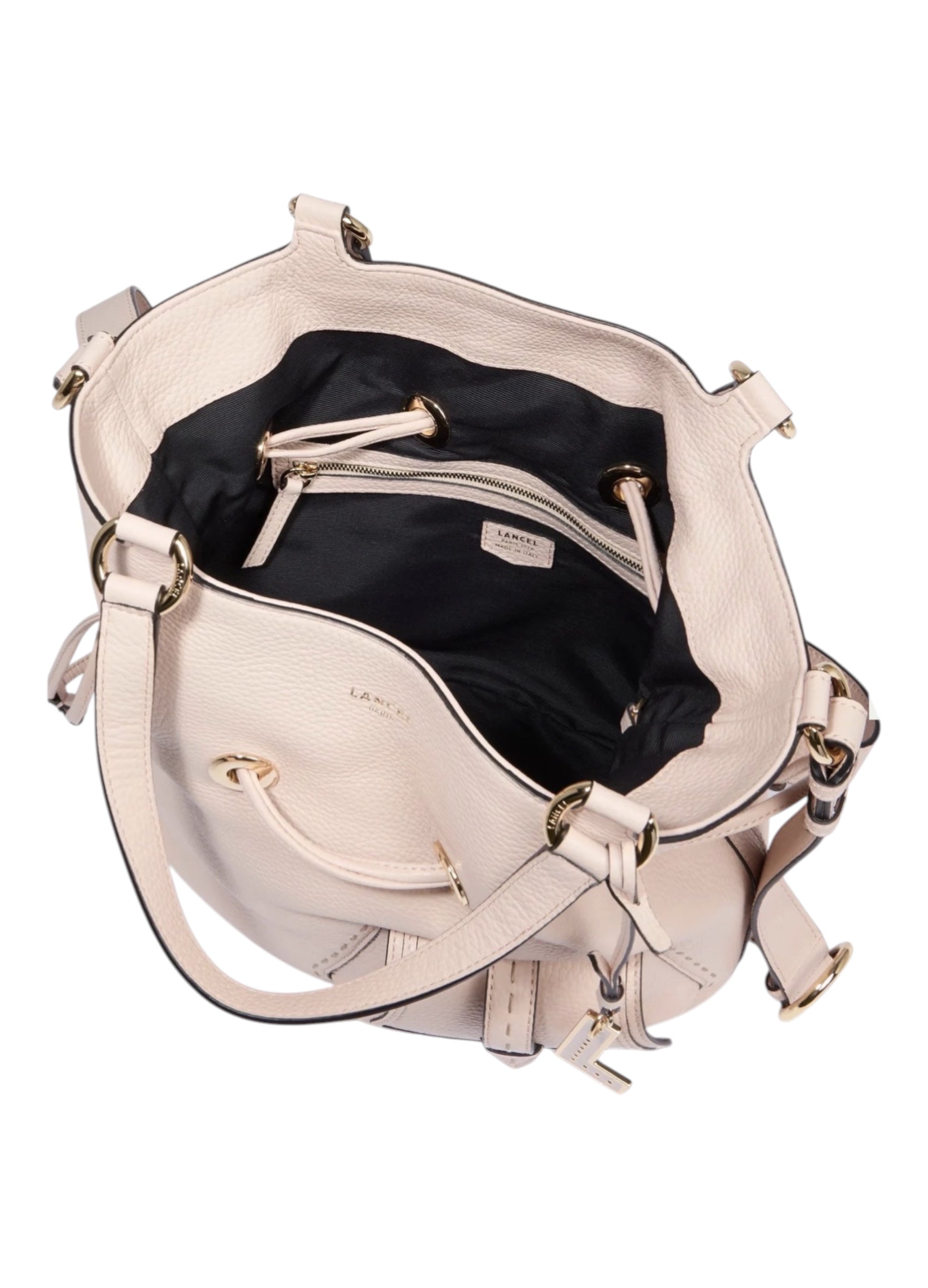 Premier Flirt leather handbag rose quartz Lancel