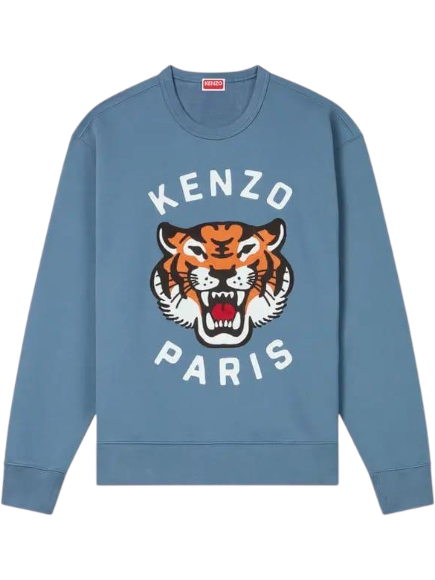 Kenzo classics lucky tiger blue men's sweatshirt
