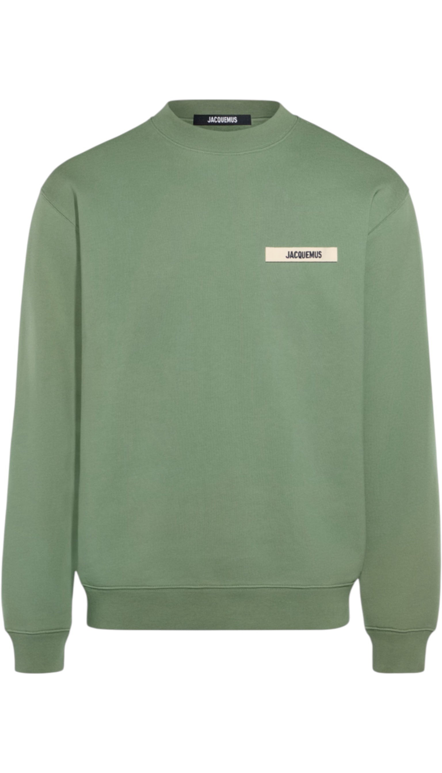 Sweatshirt unisexe Jacquemus  Gros Grain light green