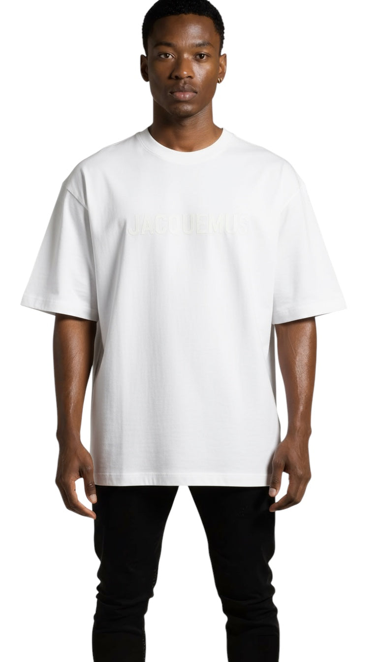 T-shirt homme  Typo white Jacquemus