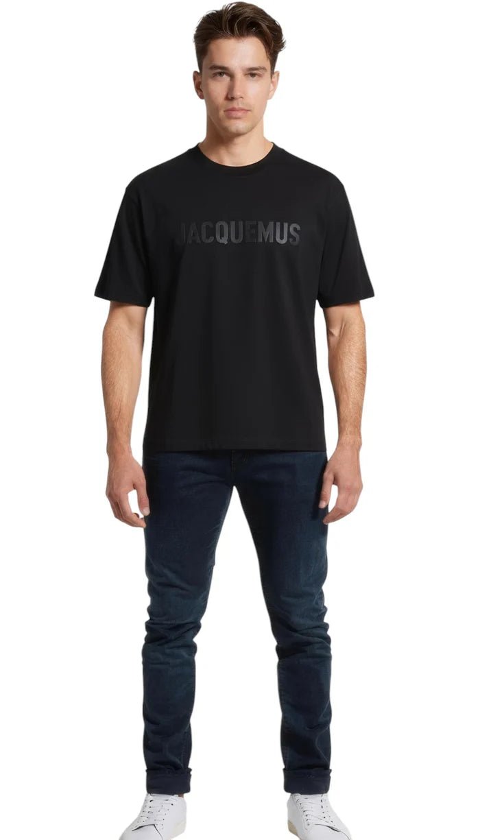 T-shirt homme Typo black Jacquemus