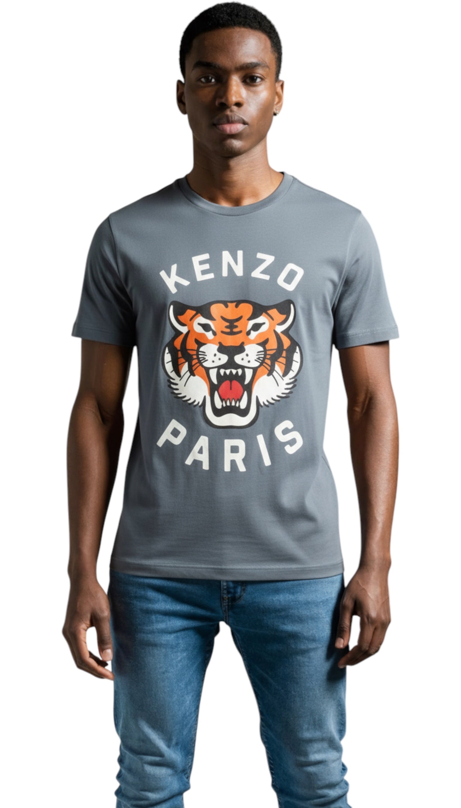 T-shirt homme  Lucky Tiger Kenzo