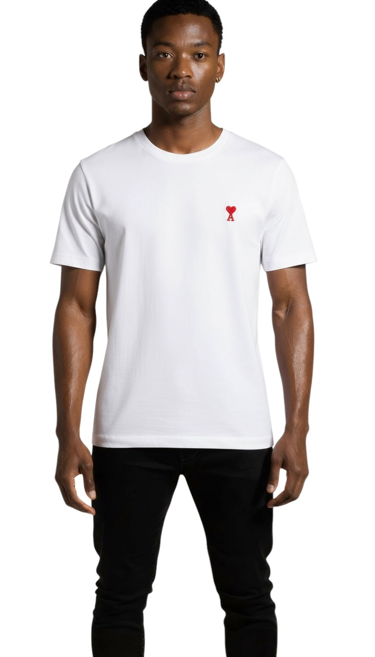 T-shirt unisexe blanc ami de coeur
