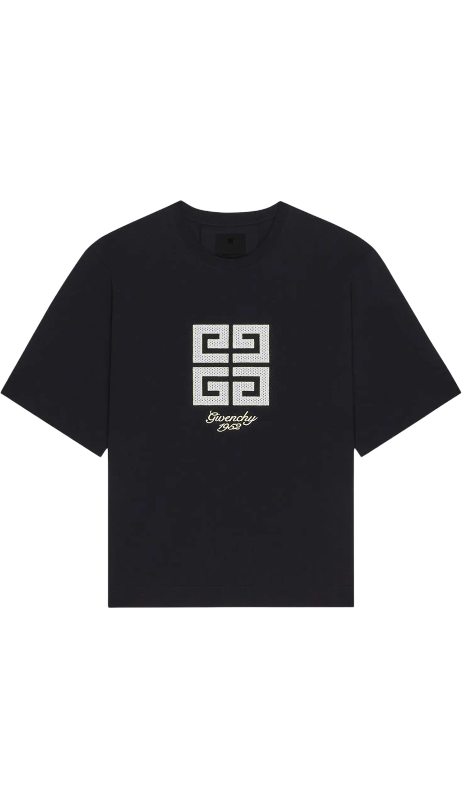 Tricou pentru bărbați negru cu imprimeu 4G Givenchy