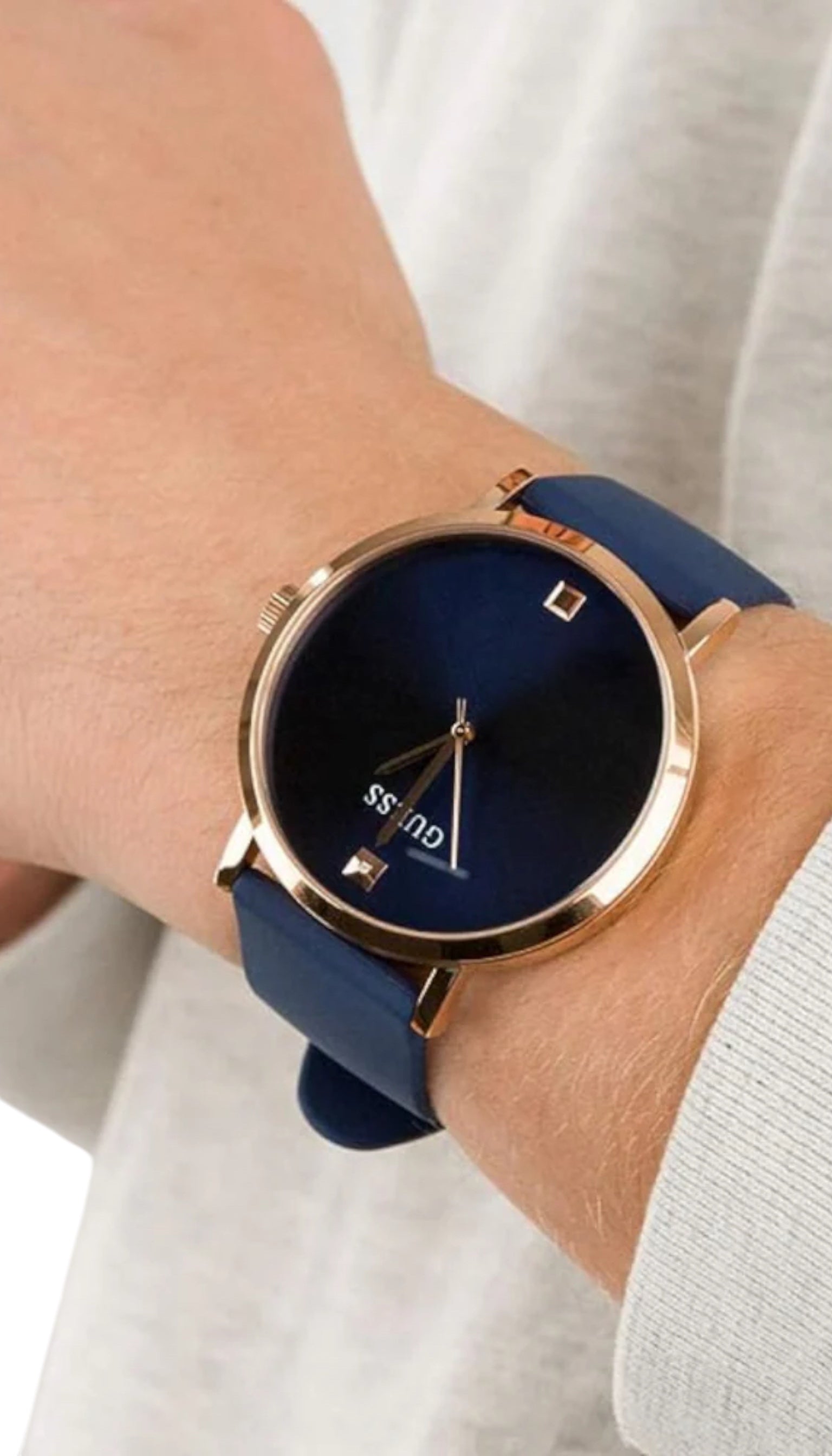 Ceas pentru bărbați Guess W1264G3 Albastru