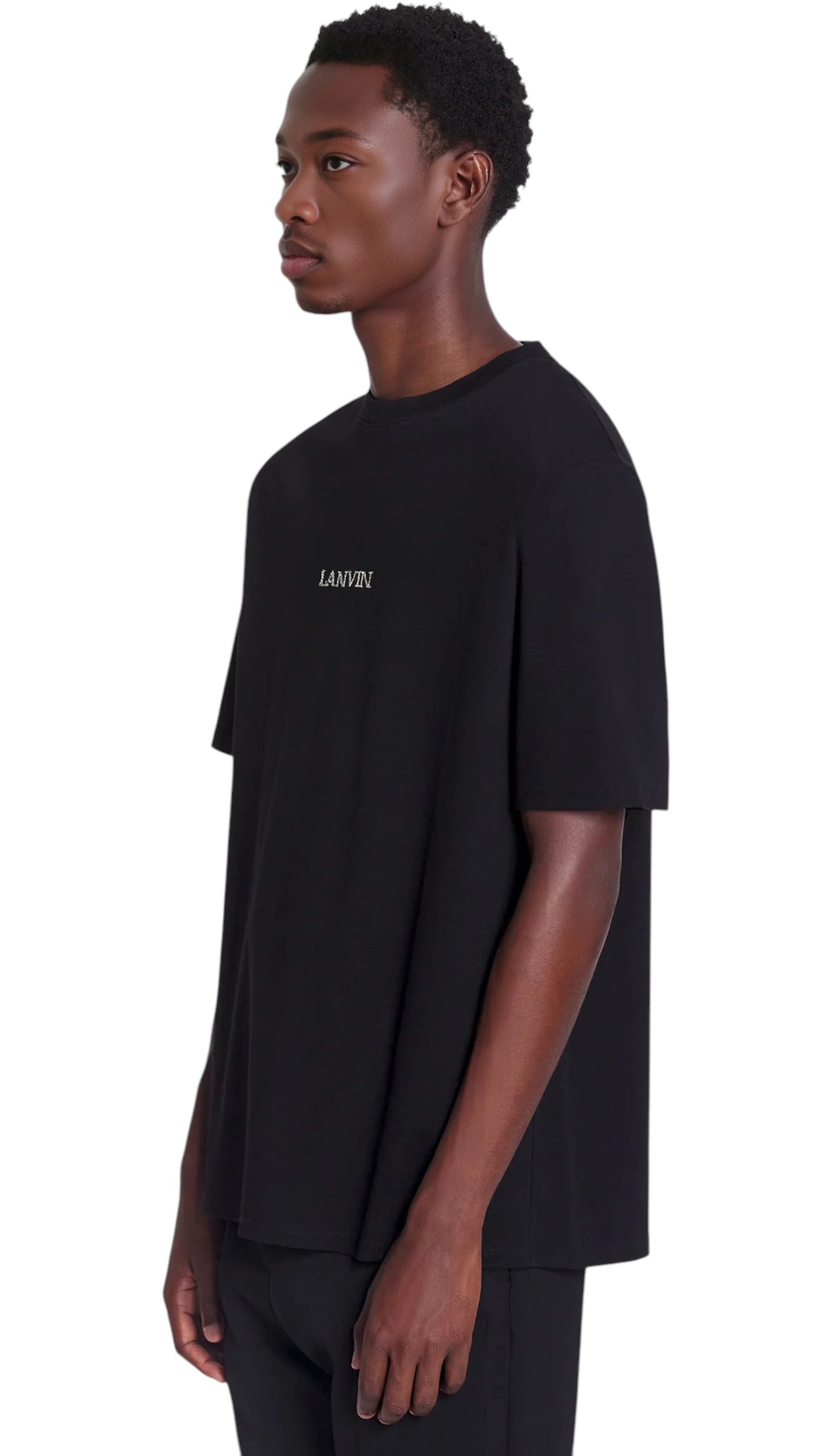 T-Shirt unisexe Lanvin noir