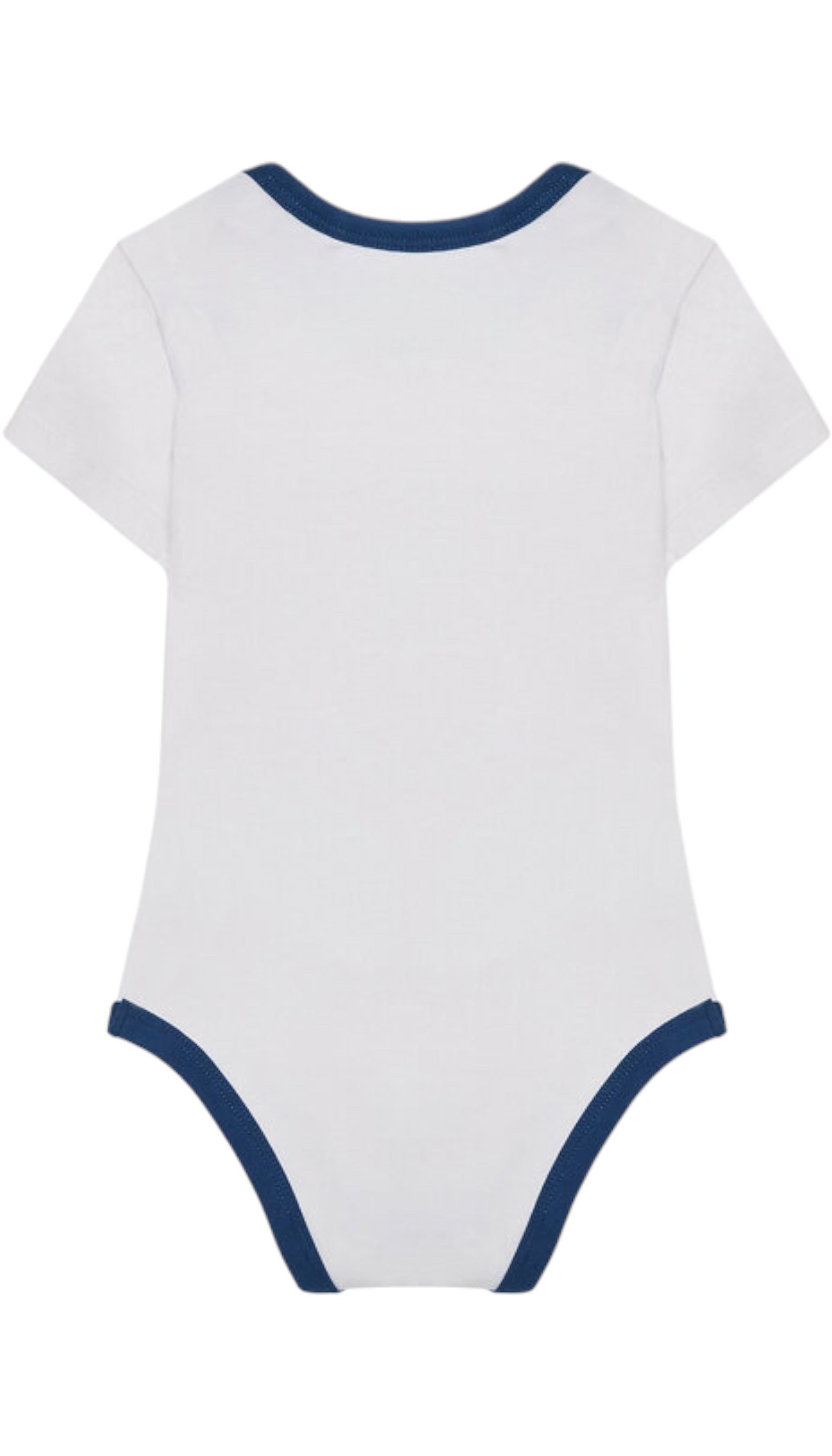 2 Guess baby bodysuits + shorts, white
