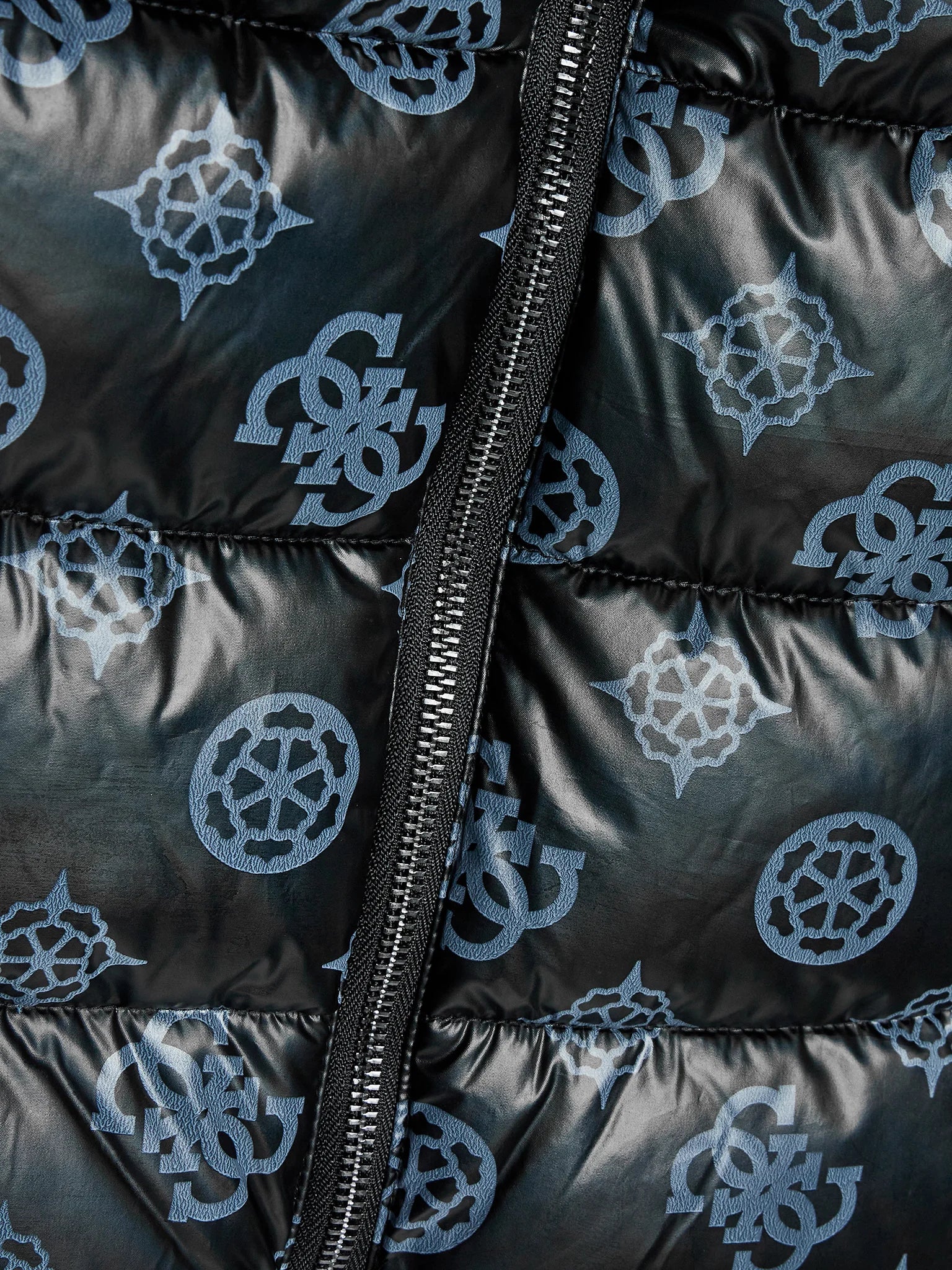 Guess boys' black puffer jacket