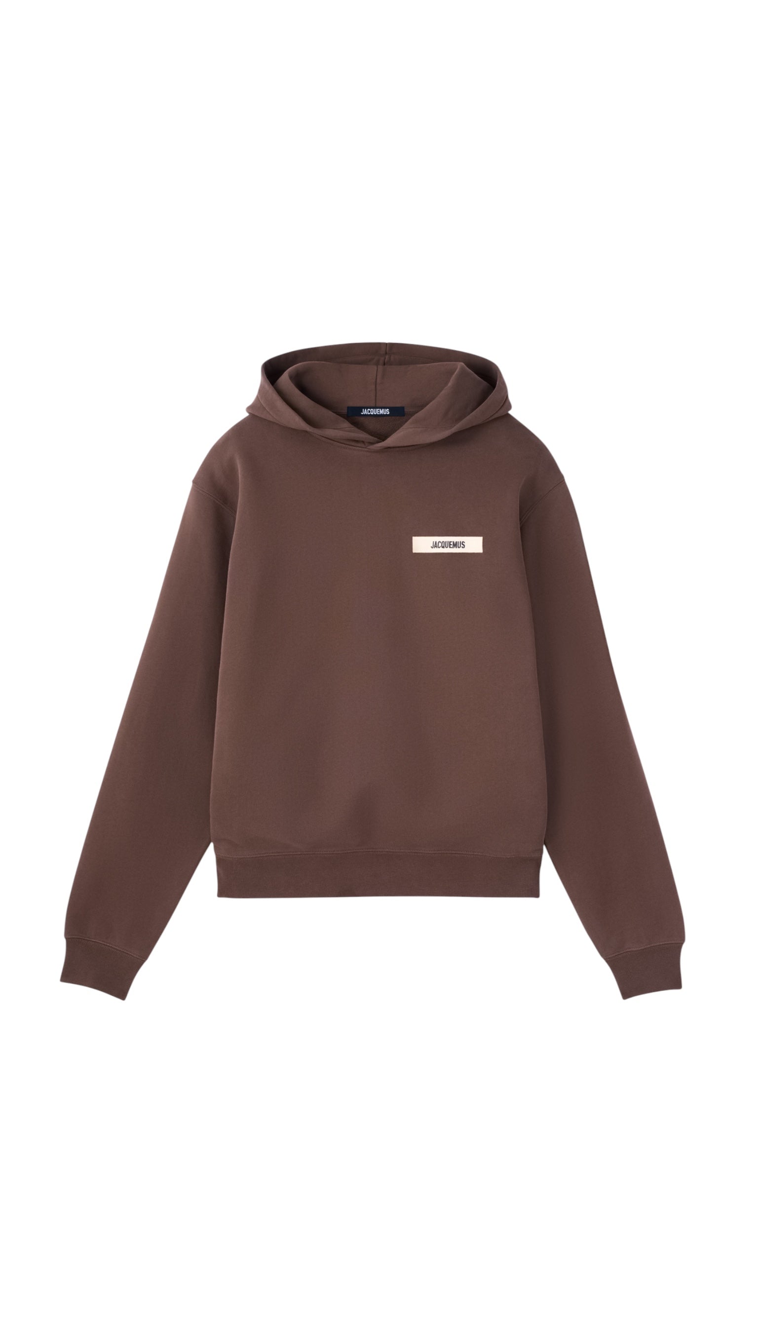 Hoodie unisexe Jacquemus  Gros Grain dark brown