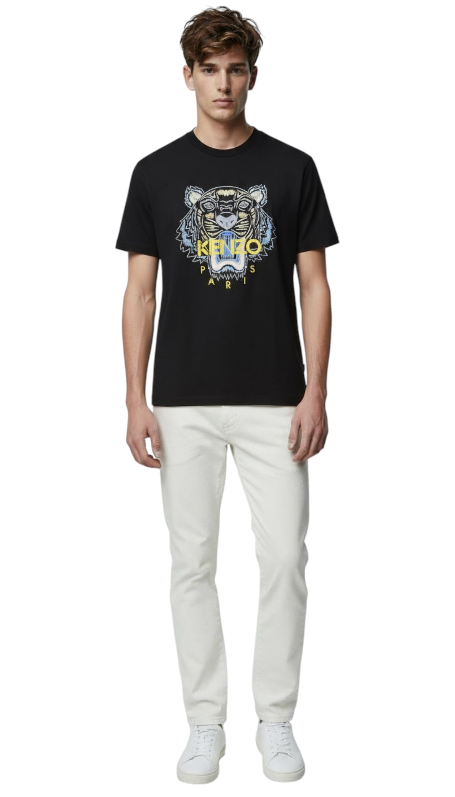 Kenzo Black Tiger Men's T-shirt