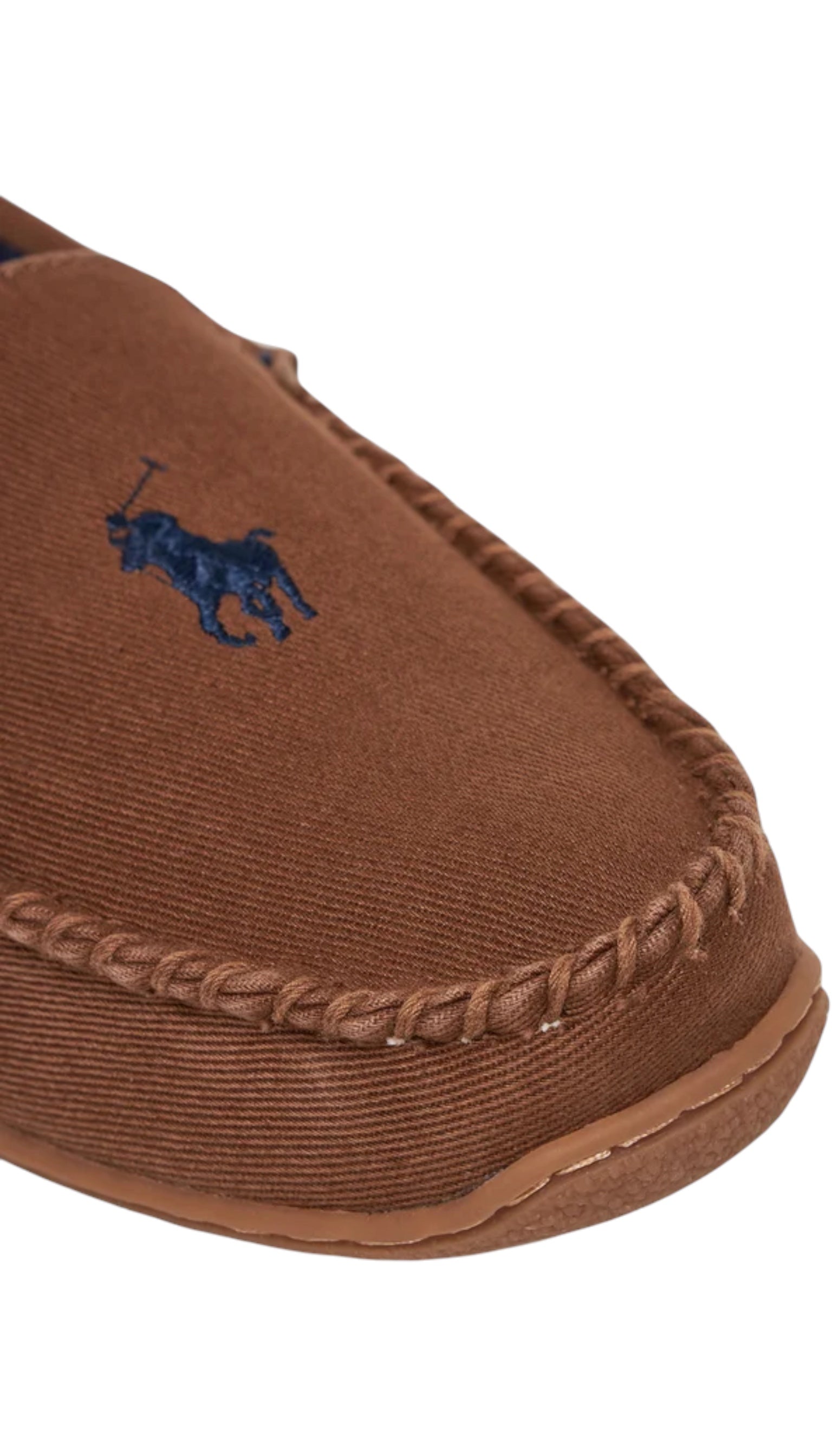 Mocasin pentru bărbați Brenan ds  Bej/Bleumarin Ralph Lauren