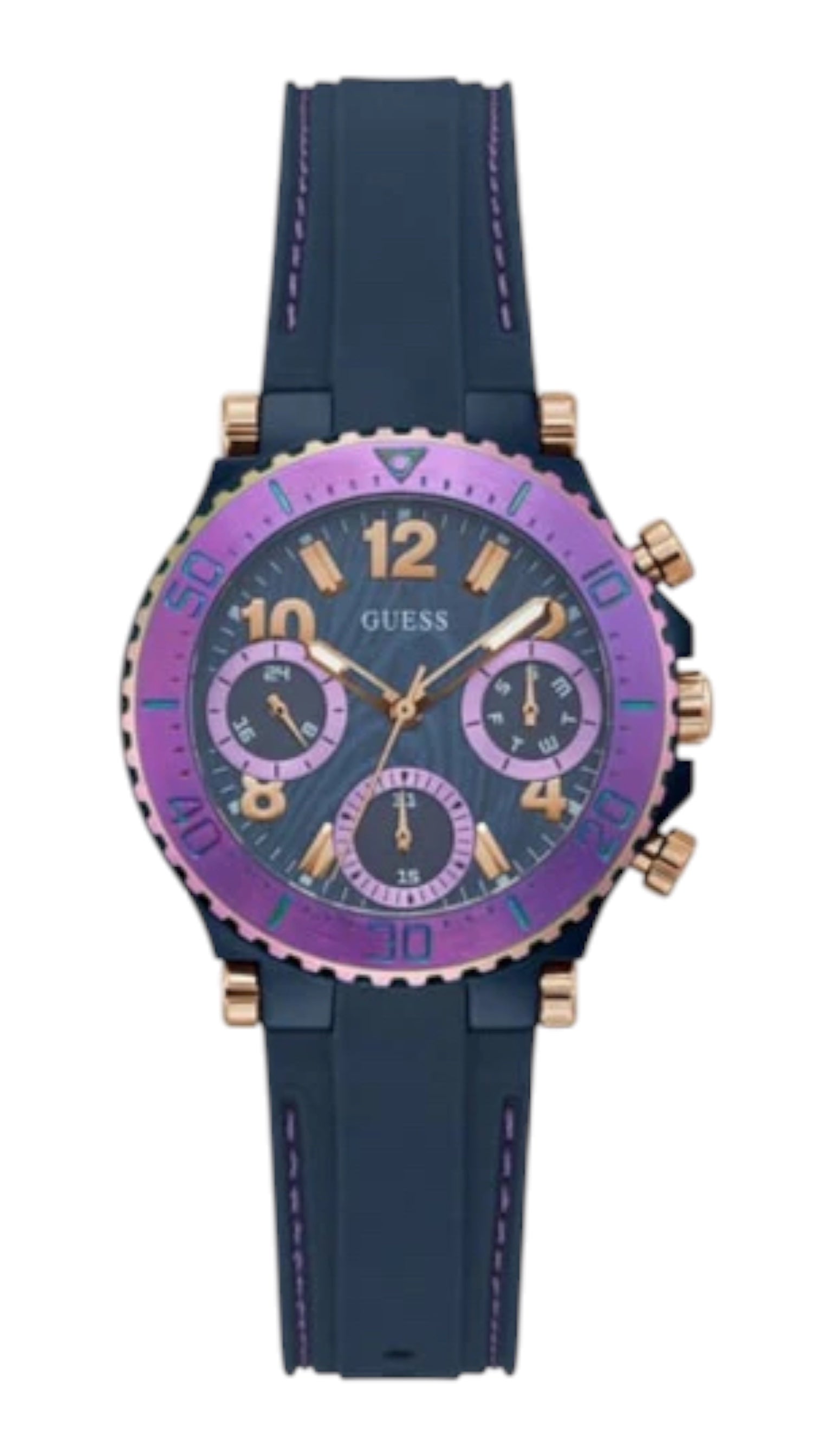 Montre Femme Guess GW0466L2 Noir / Violet