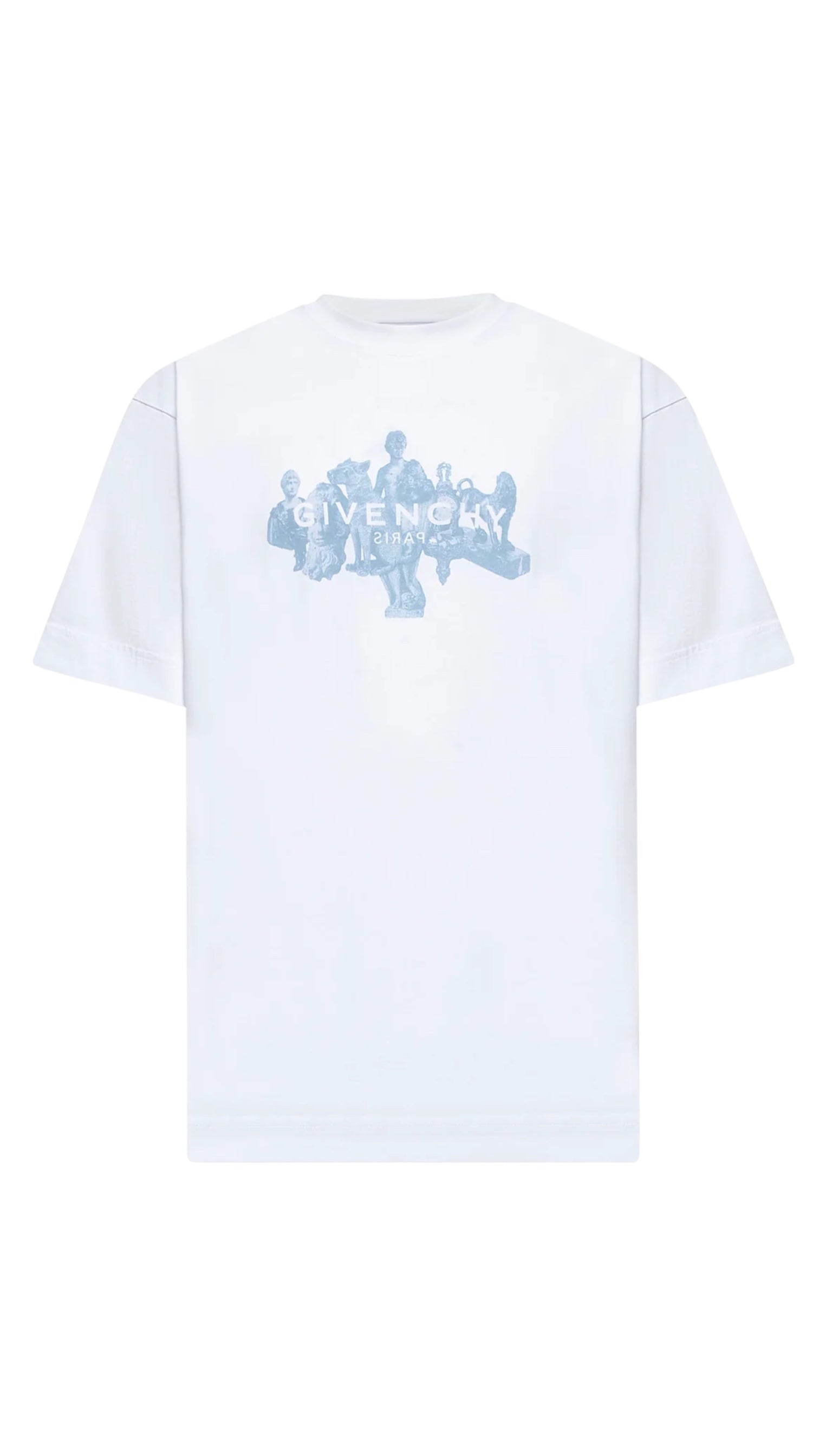 Tricou pentru bărbați White Reverse Givenchy