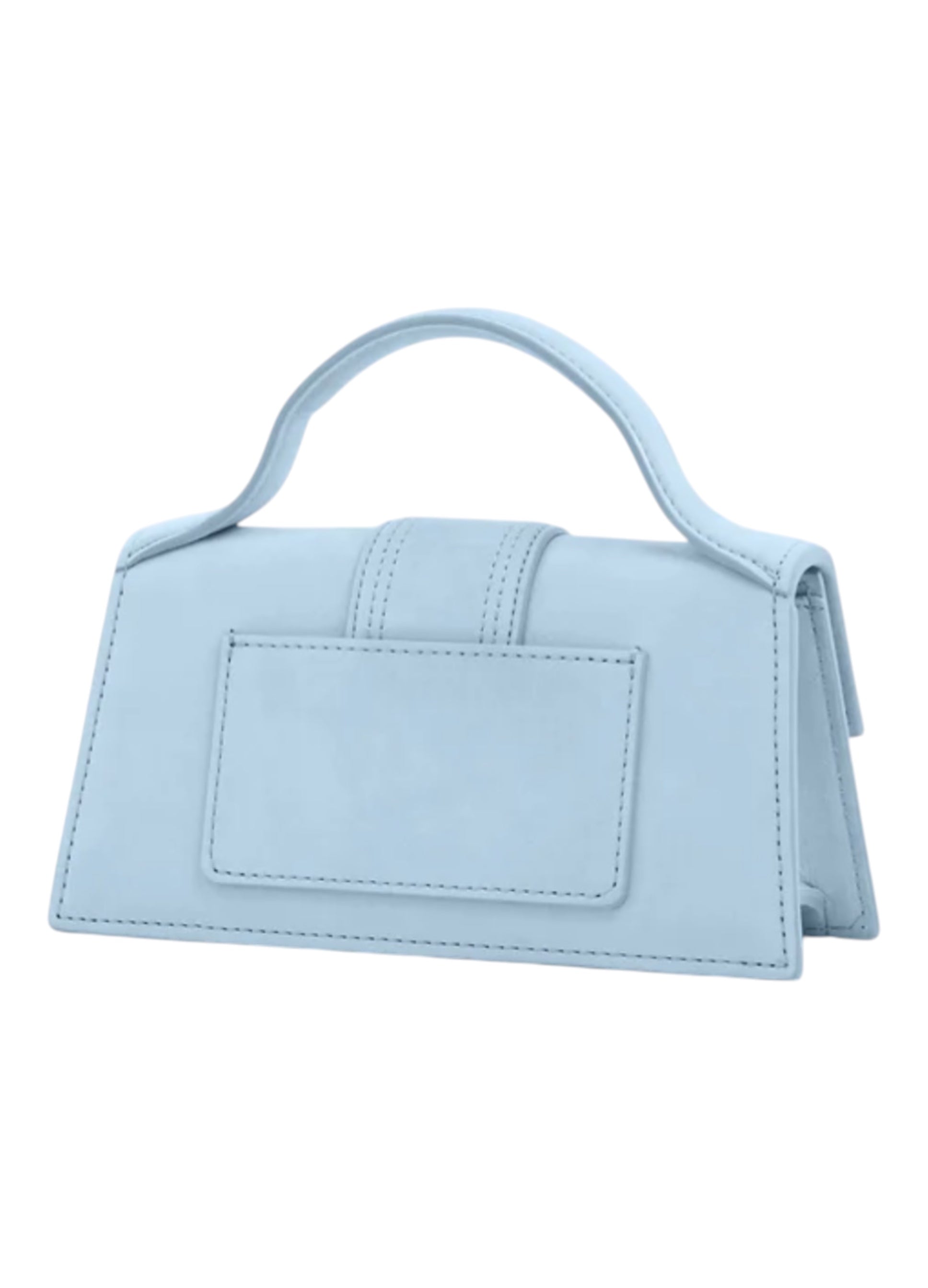 Le Grand Bambino Leather Handbag Light Blue JACQUEMUS