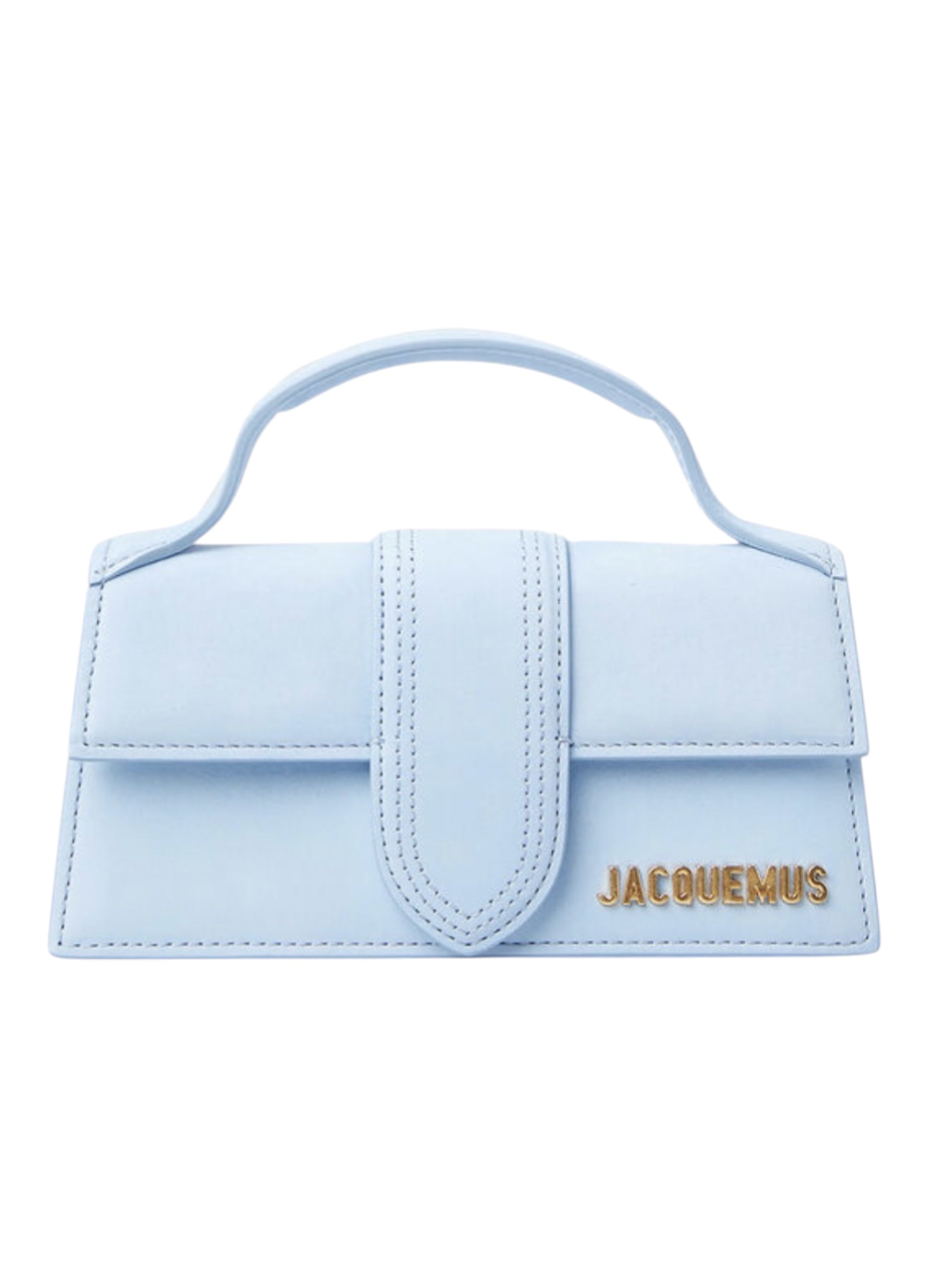 Le Grand Bambino Leather Handbag Light Blue JACQUEMUS