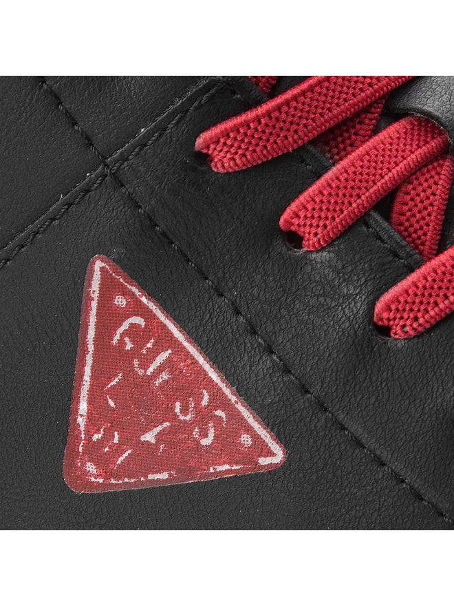 Guess boys' black high-top sneakers