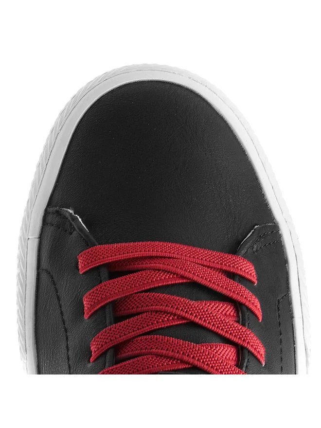 Guess boys' black high-top sneakers