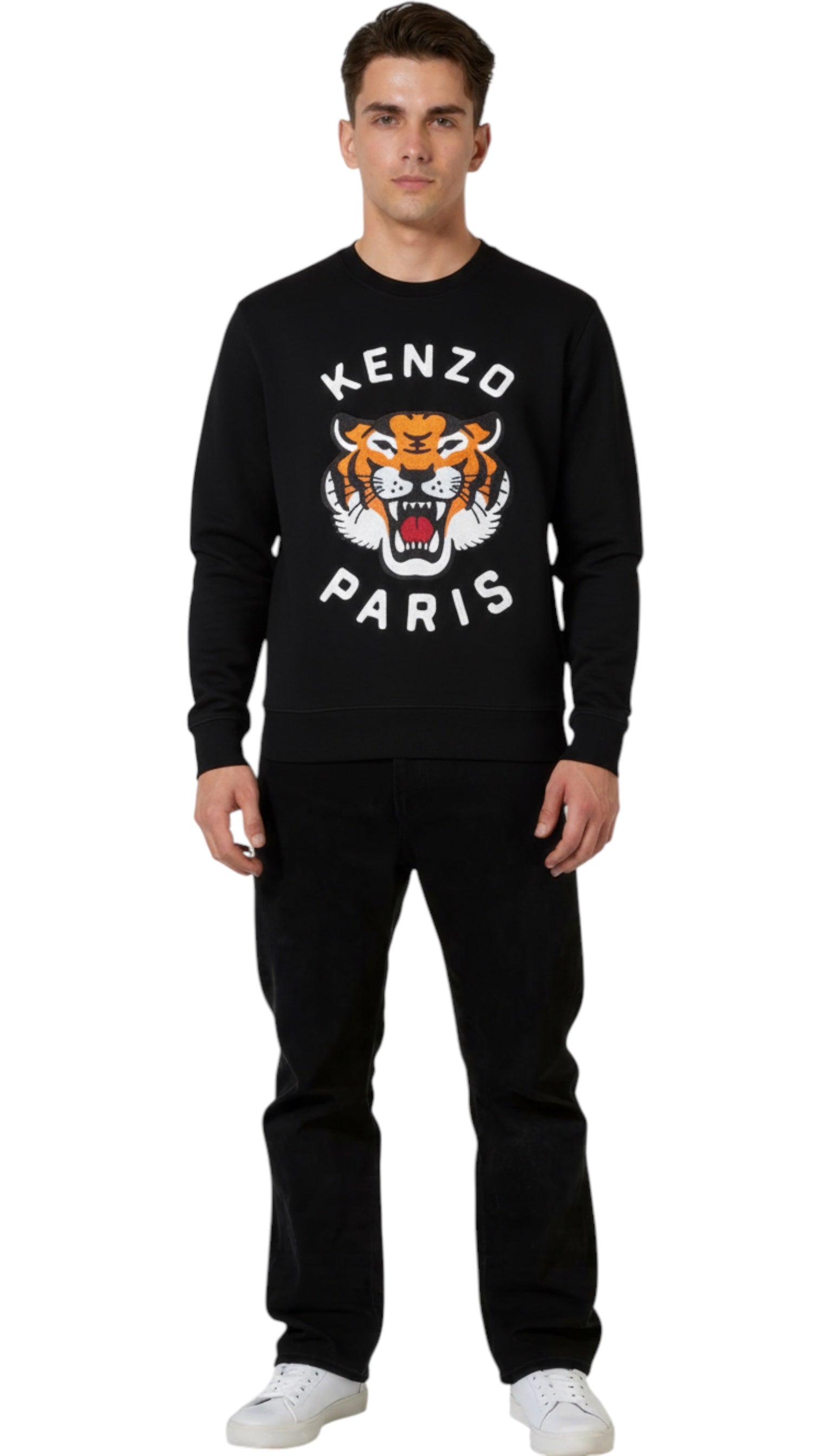 Kenzo lucky tiger classics men's sweatshirt black