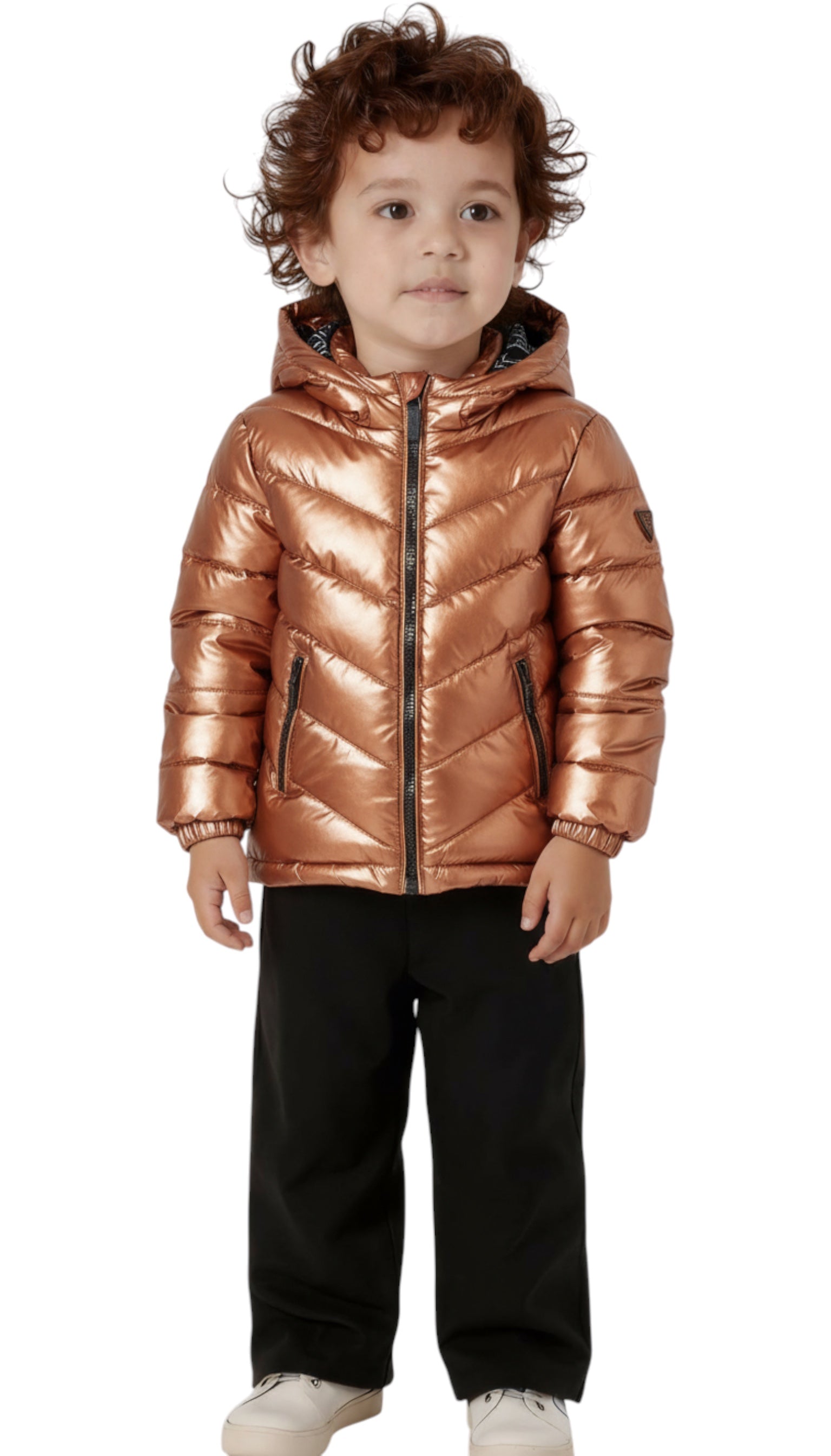 Doudoune garçon Guess cuivre