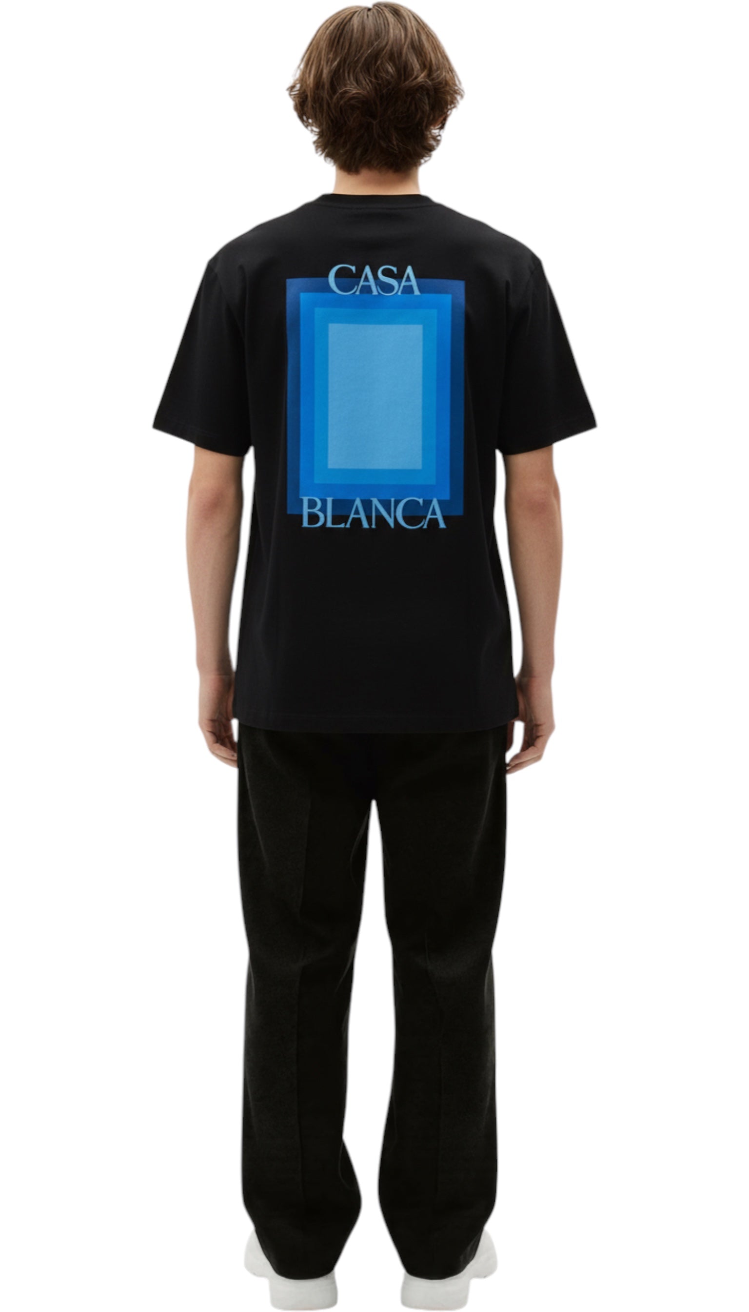 T-shirt homme Black Logo Degrade Casablanca