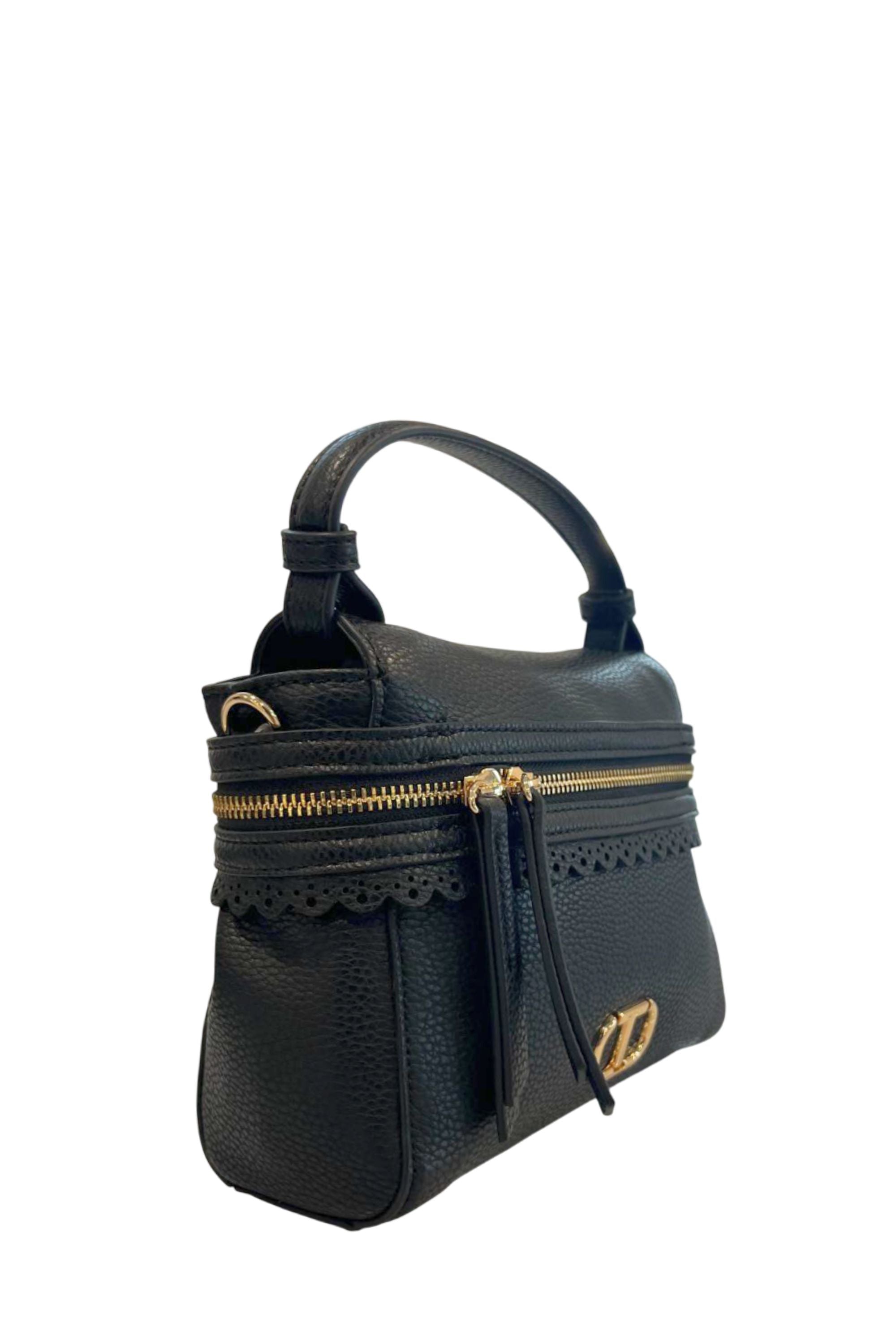 Twinset Czarna Mini Torebka