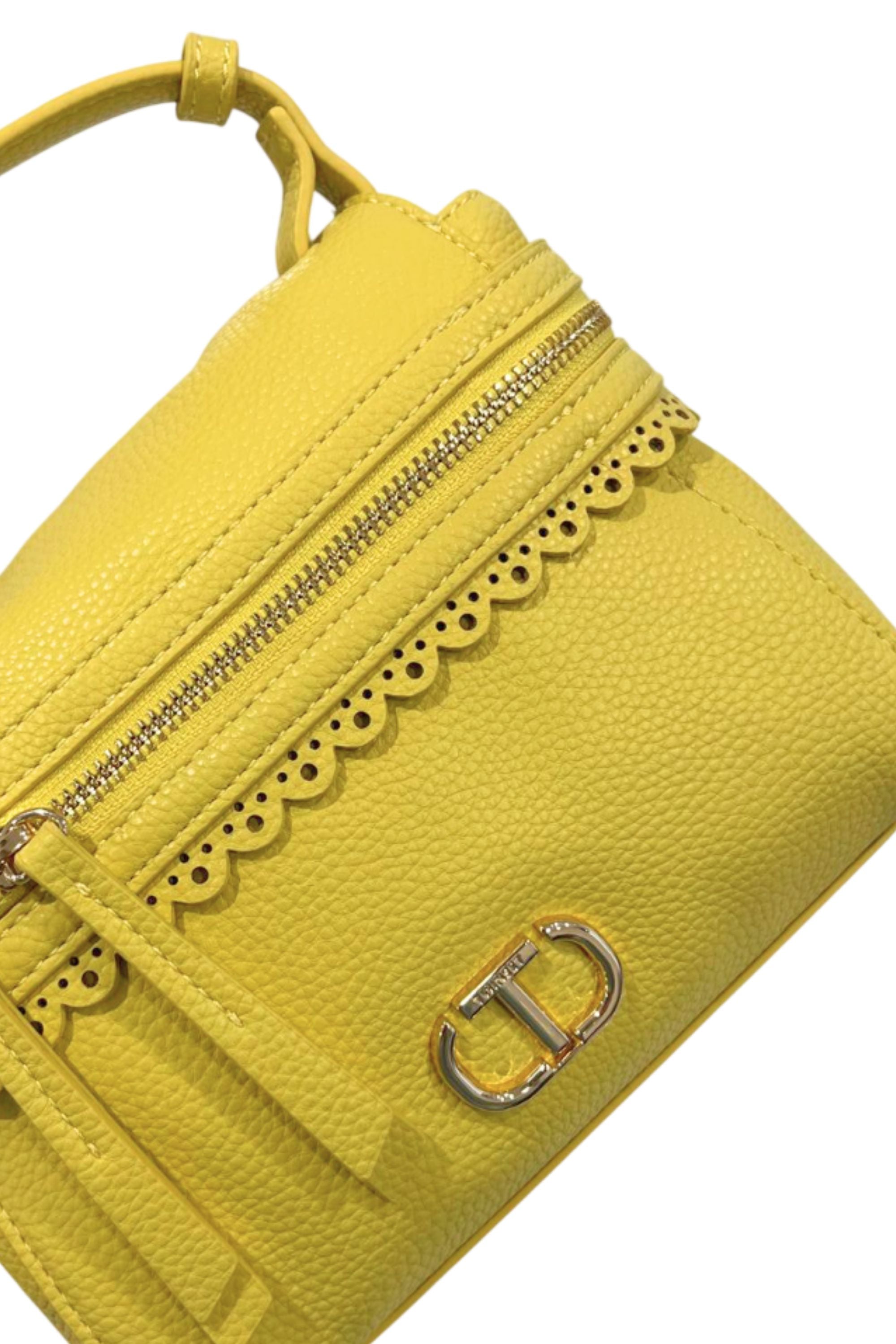 Twinset Yellow Mini Handbag